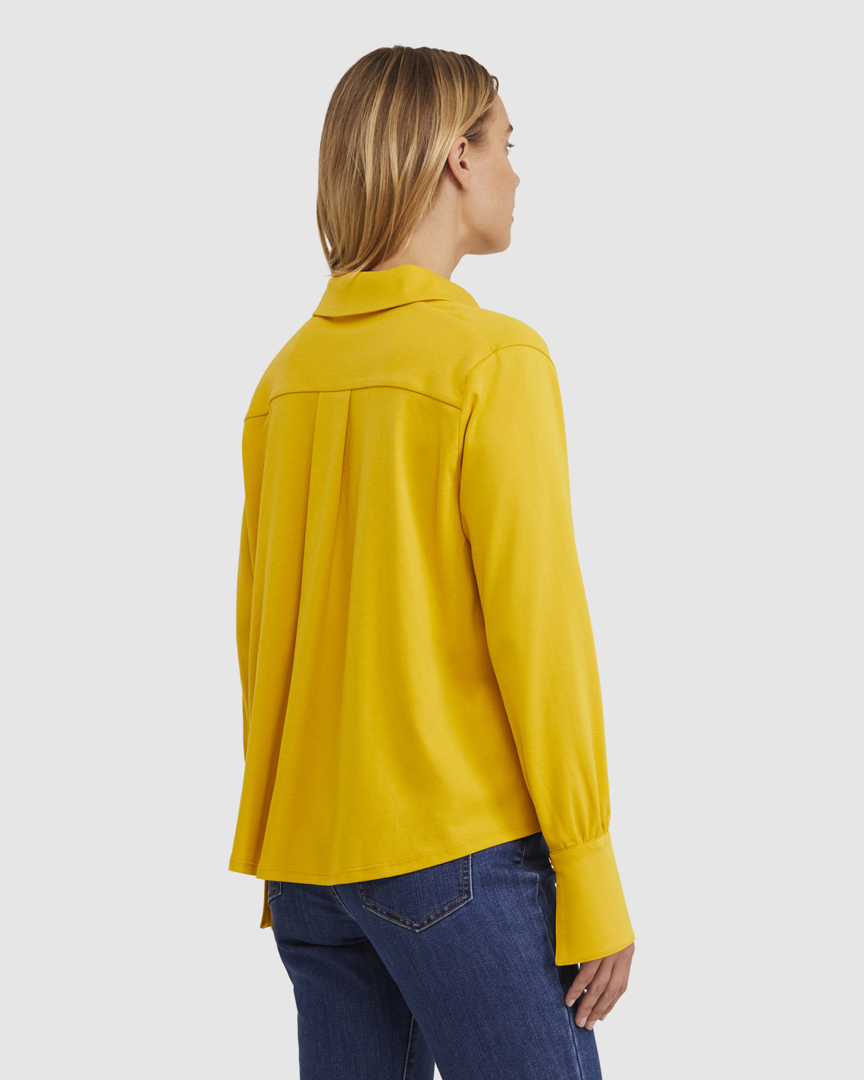Jilly Jersey Shirt in SUNFLOWER