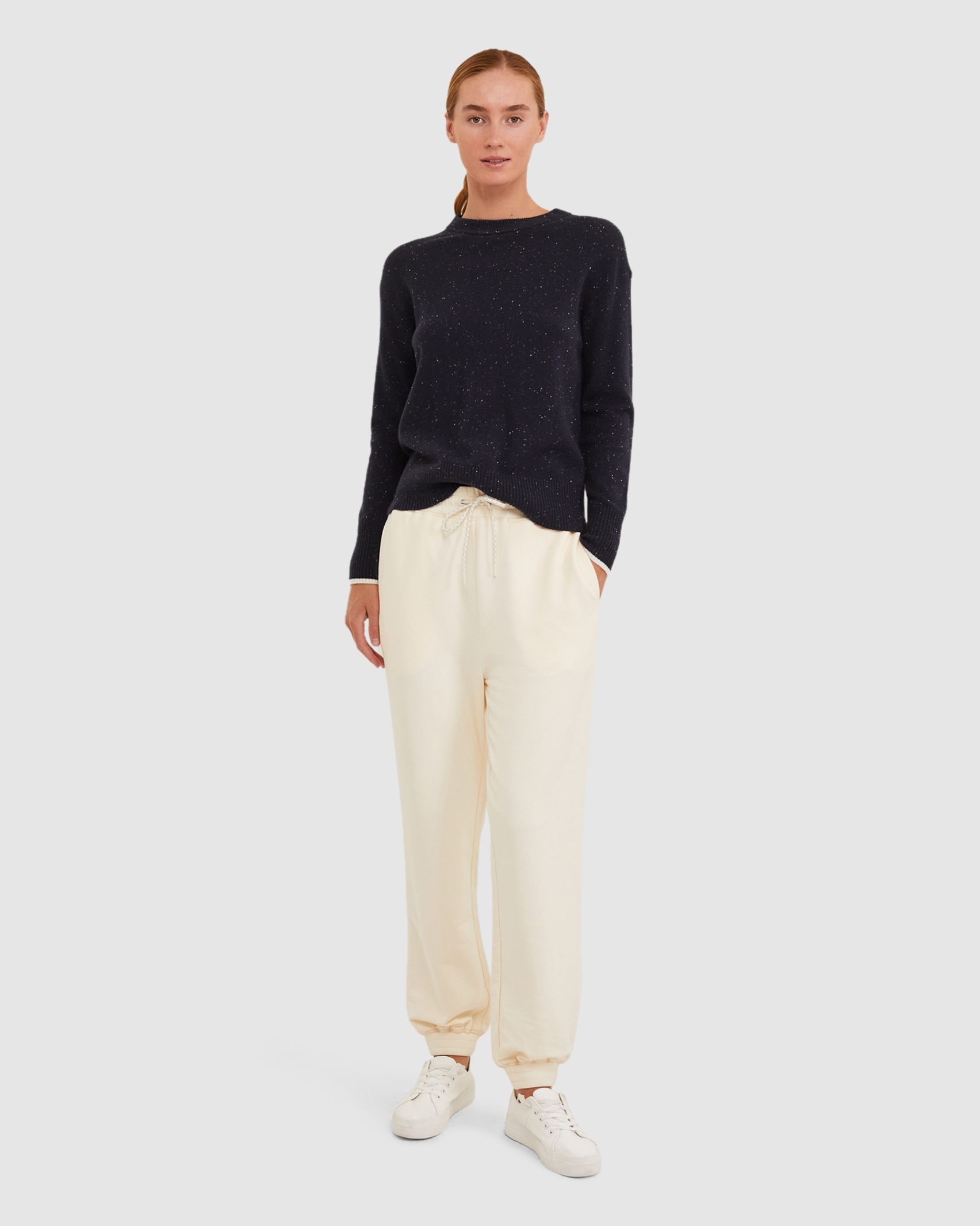 Marlow Trackpant in IVORY