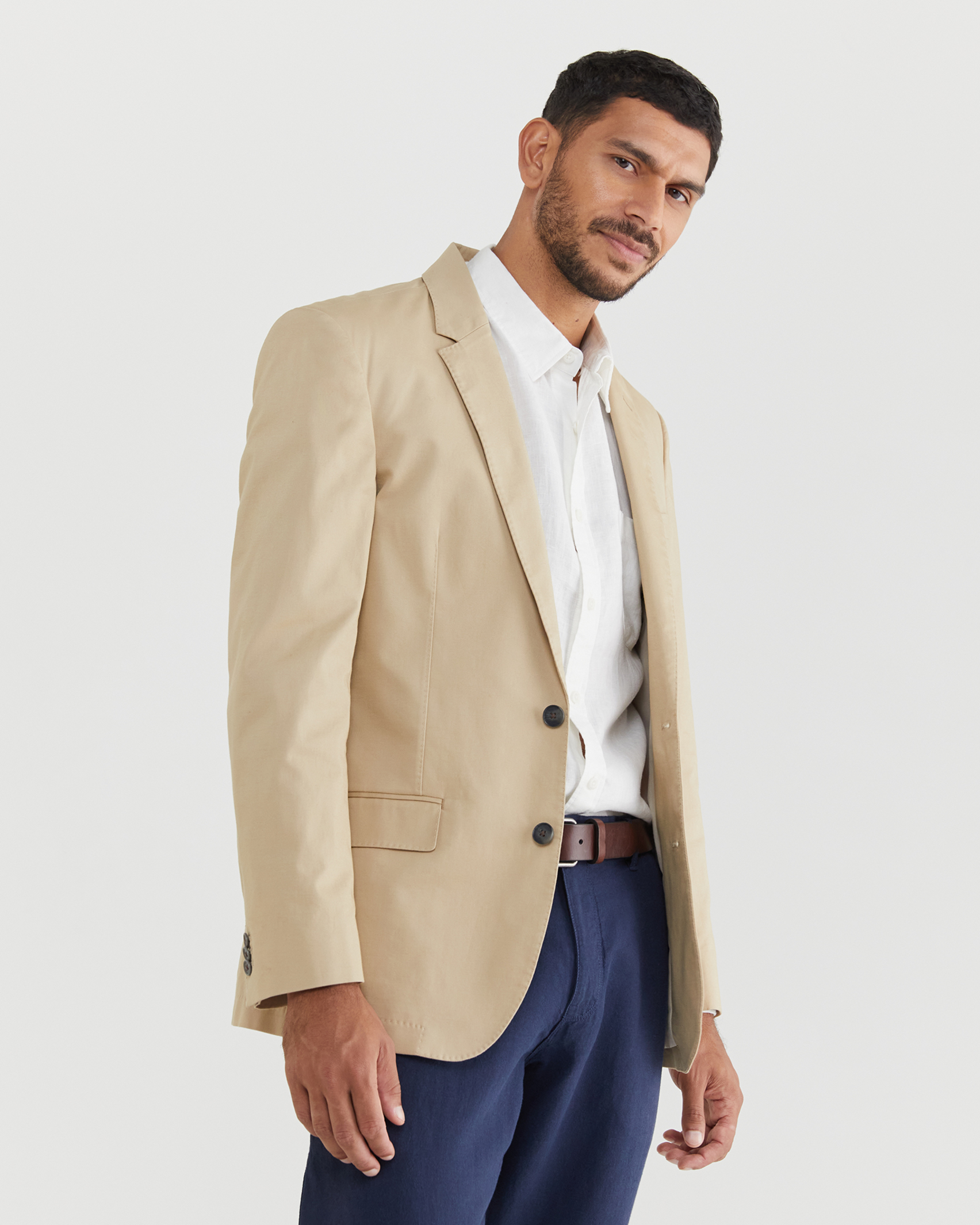 Marcus Blazer in LIGHT TAUPE