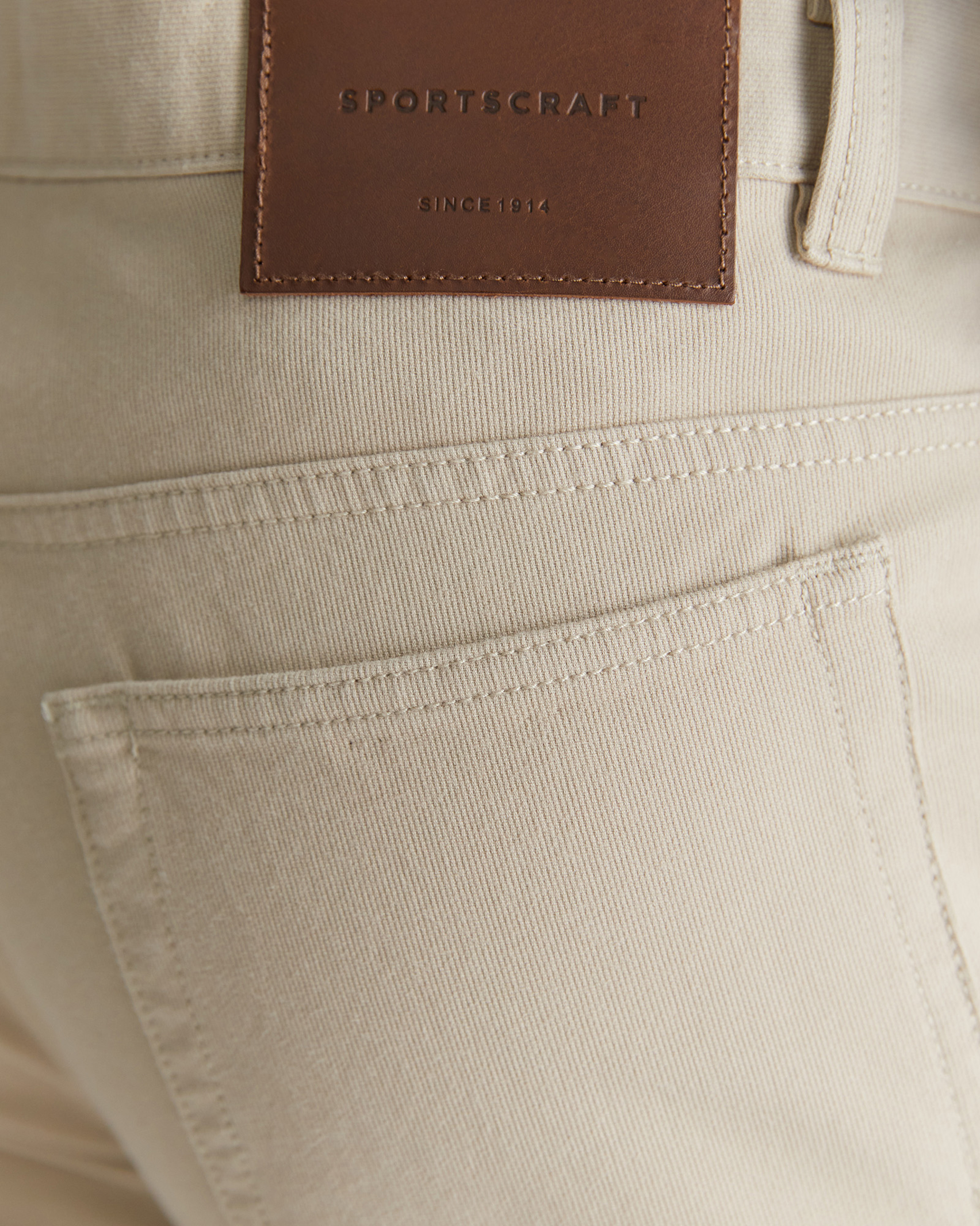Tapered Bedford Jean in SAND