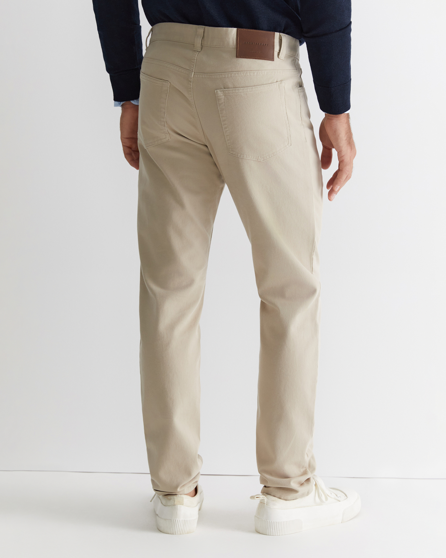 Tapered Bedford Jean in SAND