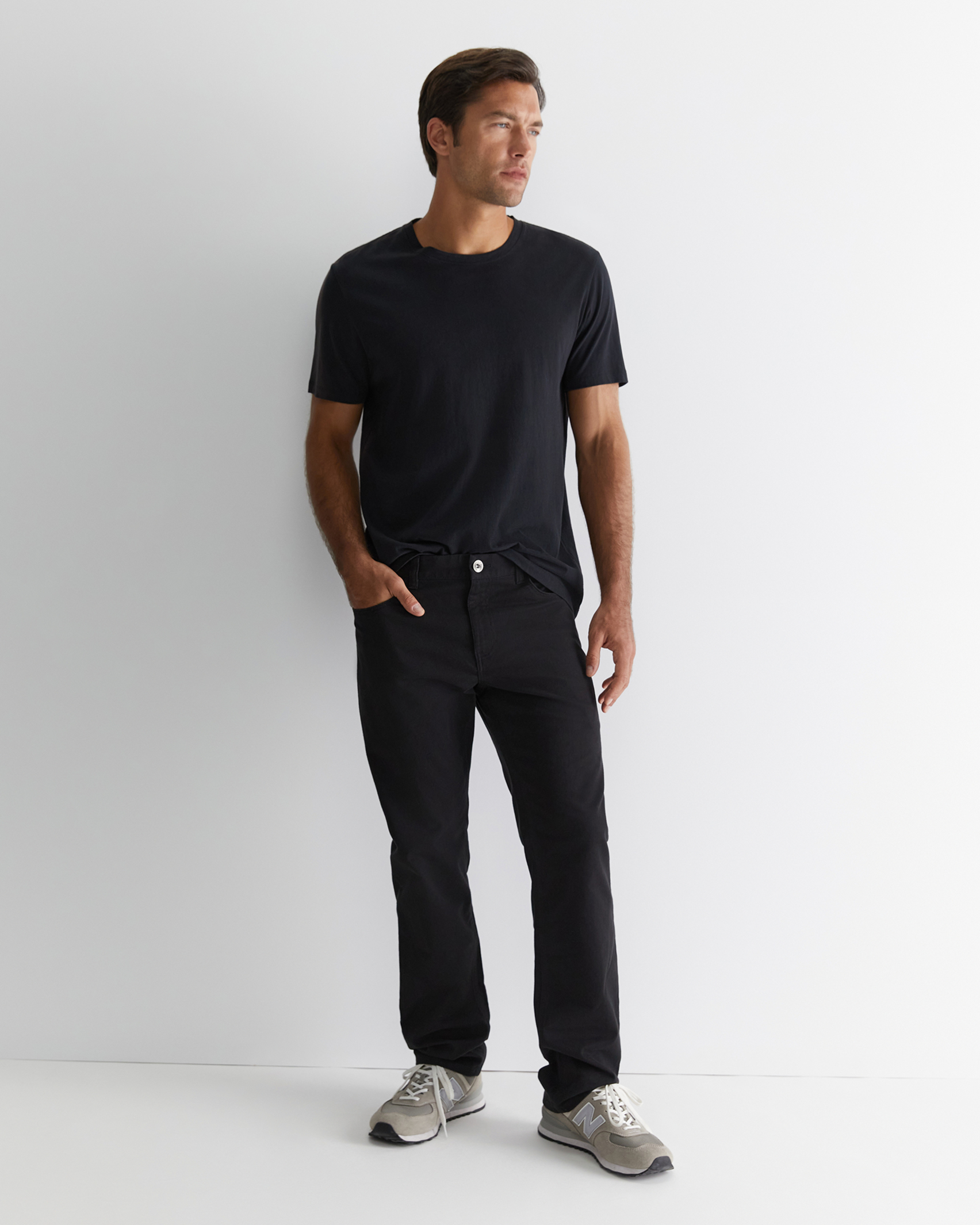 Supersoft Tee in BLACK