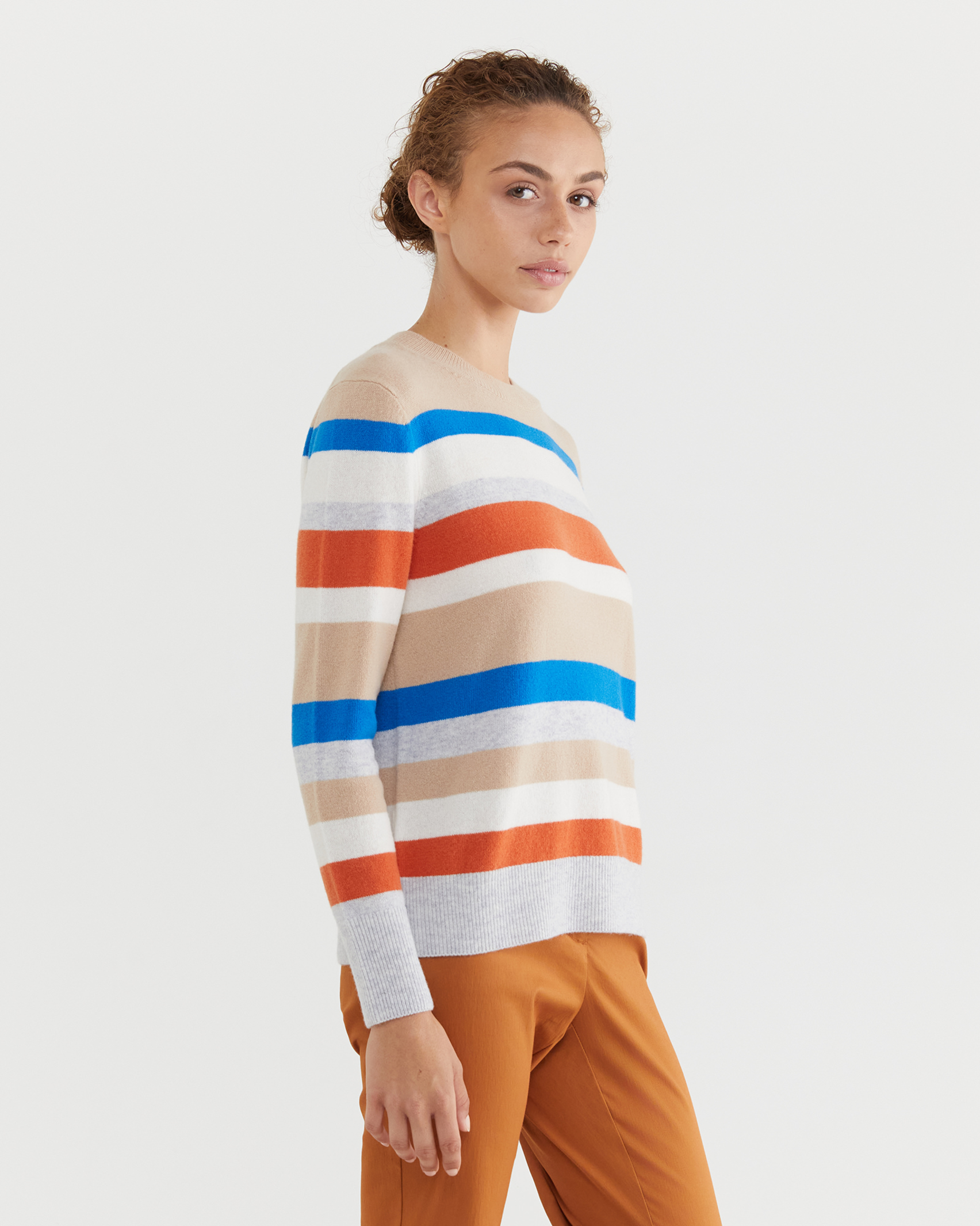 Sunshine Stripe Sweater in MULTI