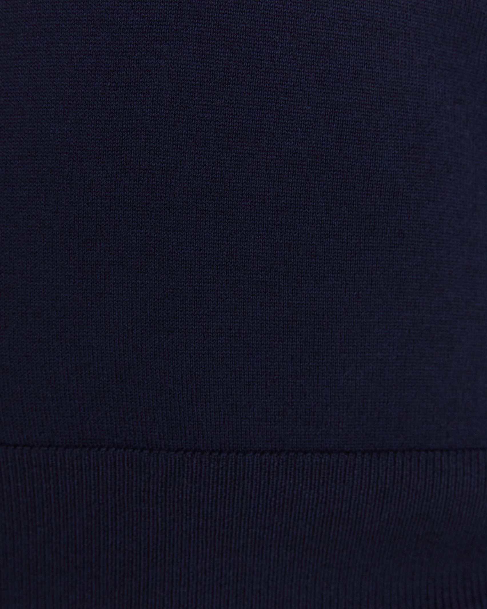 Merino Wool Long Sleeve Knit in NAVY