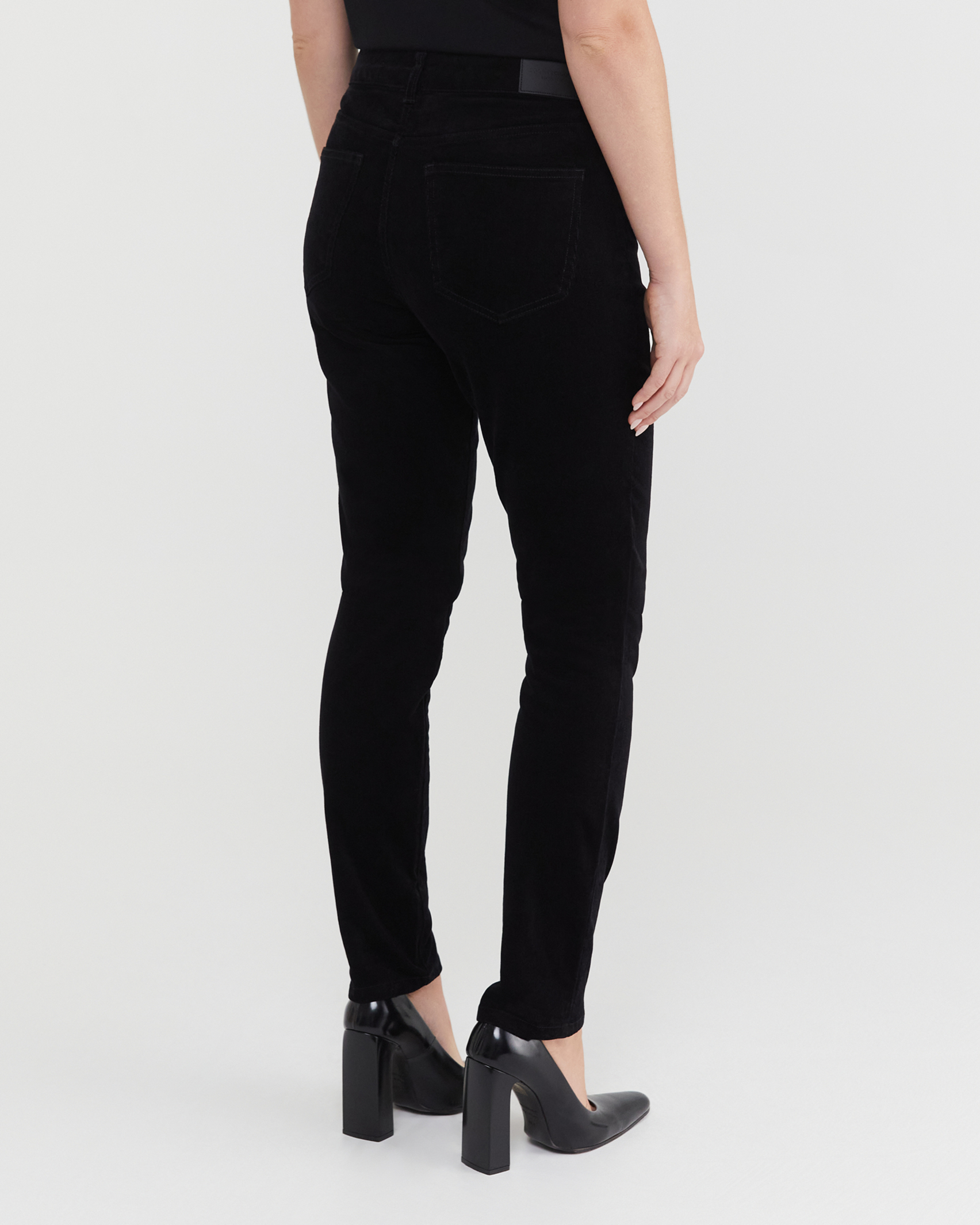 Cleo Cord Jean in BLACK