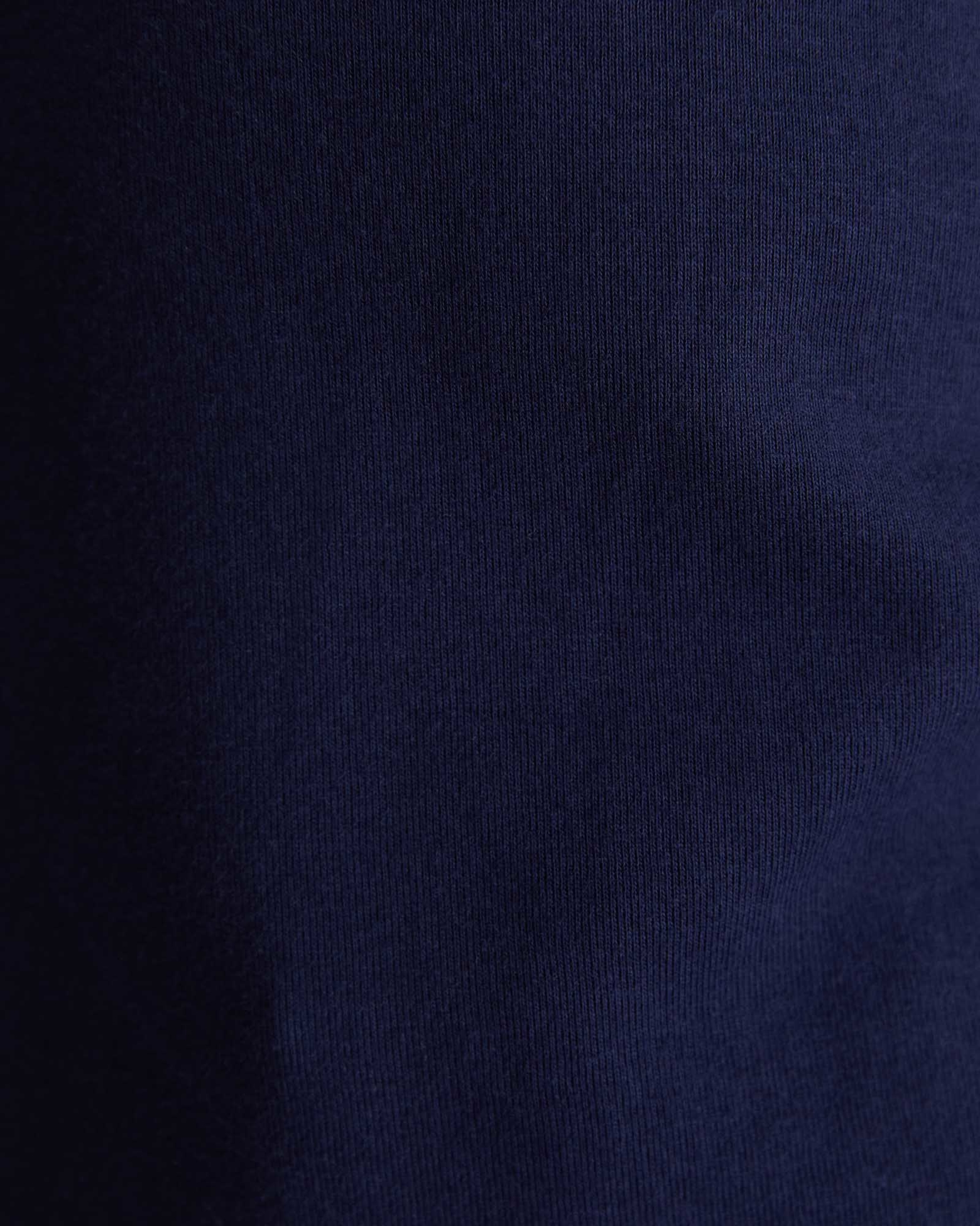 Heidi Long Sleeve Rib Tee in NAVY