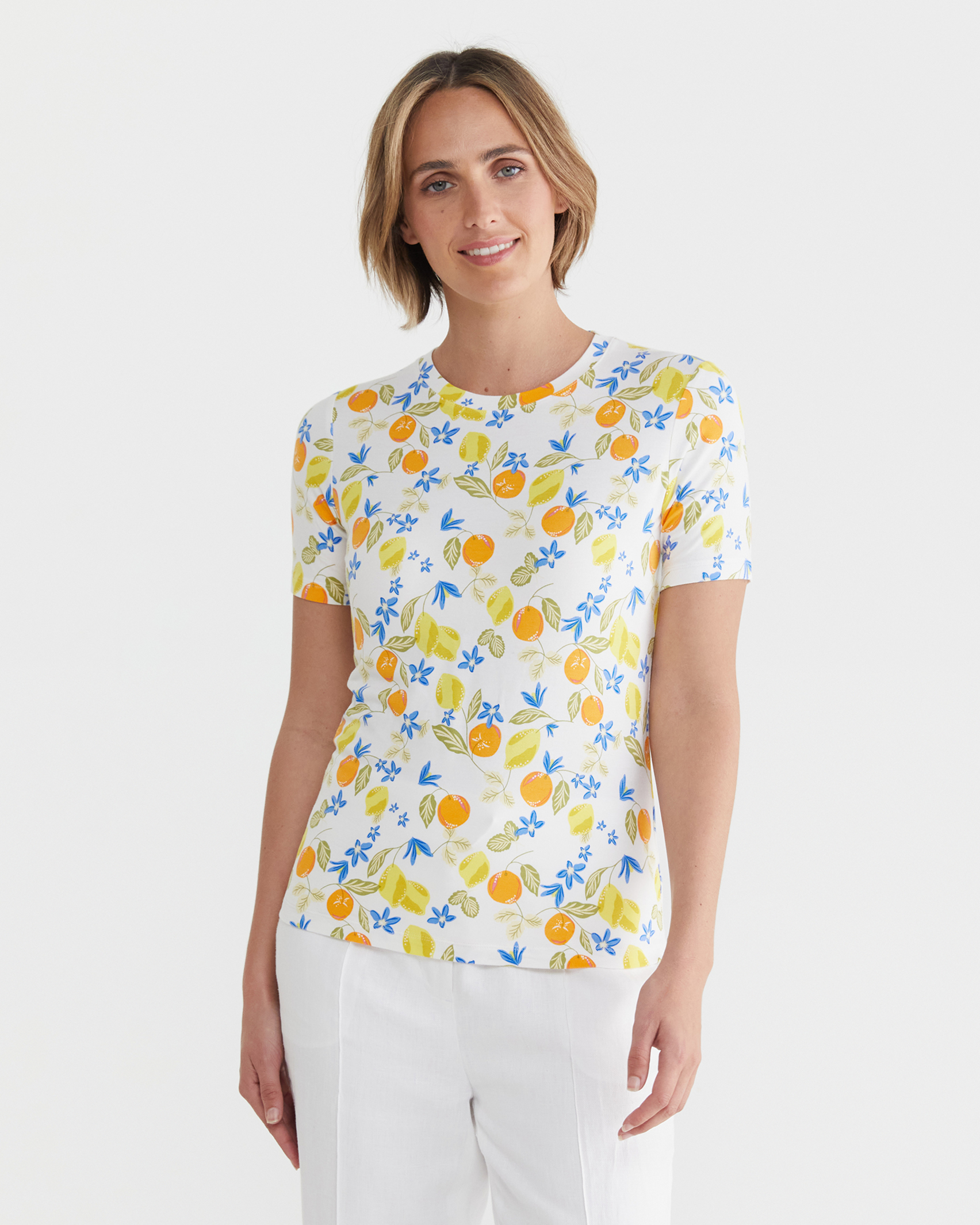 Citron Magic Tee in MULTI WHITE