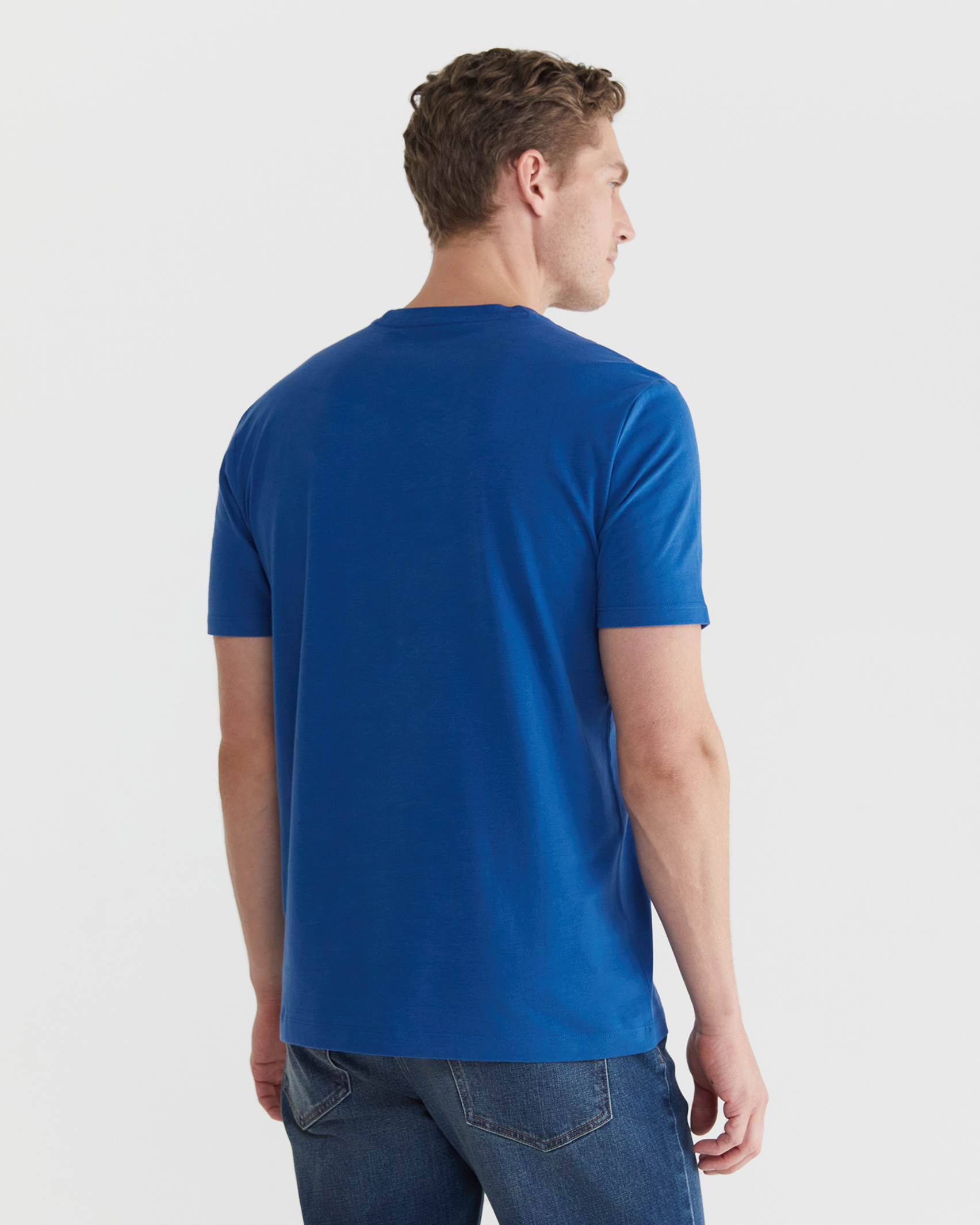 Supersoft Tee in DELFT BLUE