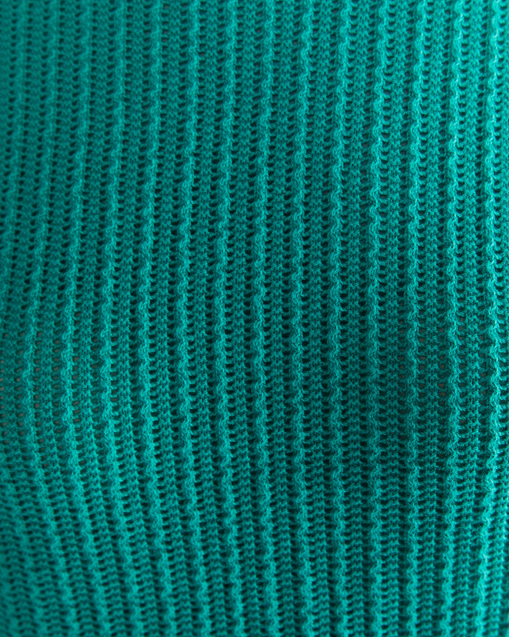 Cynthia Fringe Knit in TURQUOISE