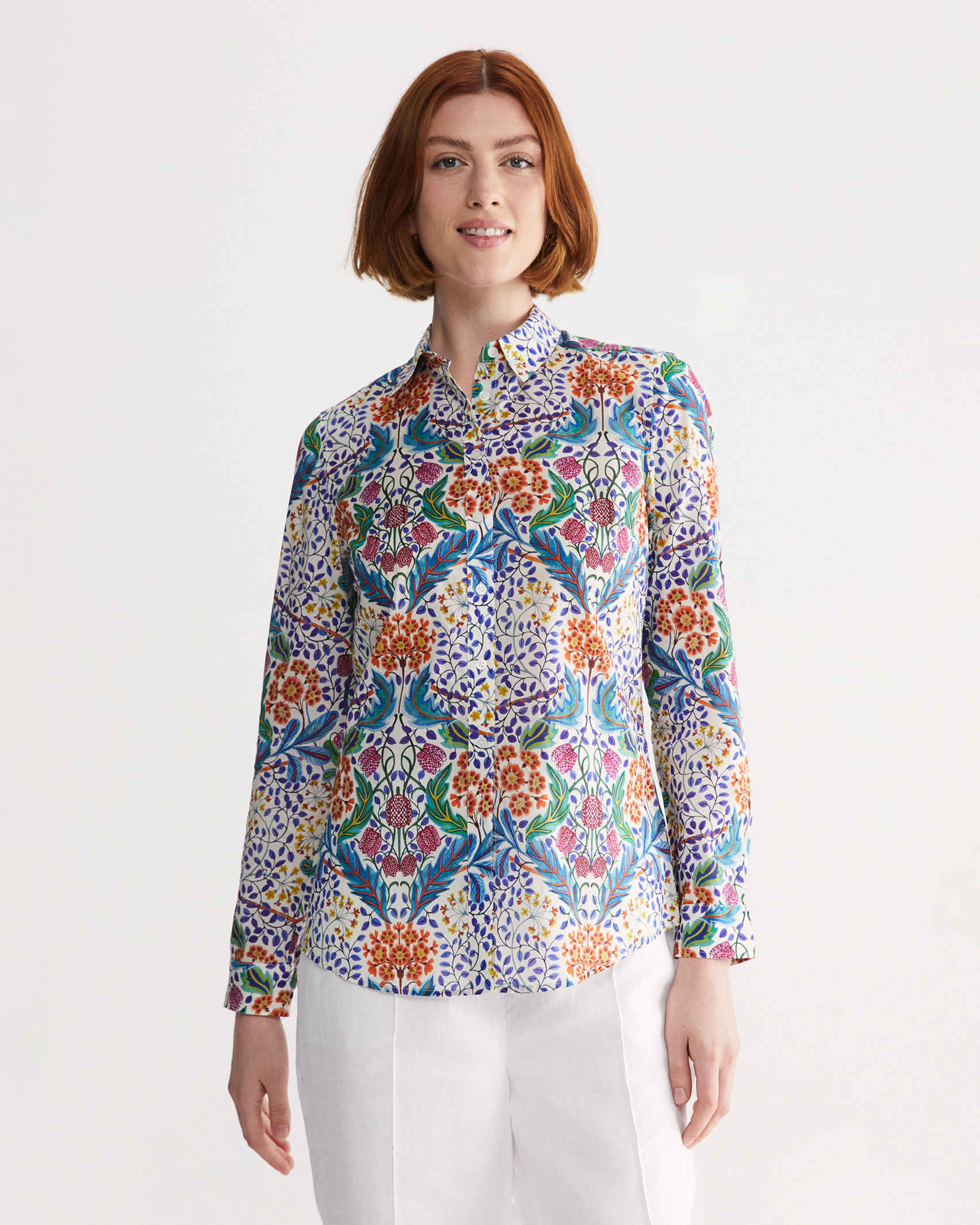 Elm Liberty Shirt in MULTI WHITE
