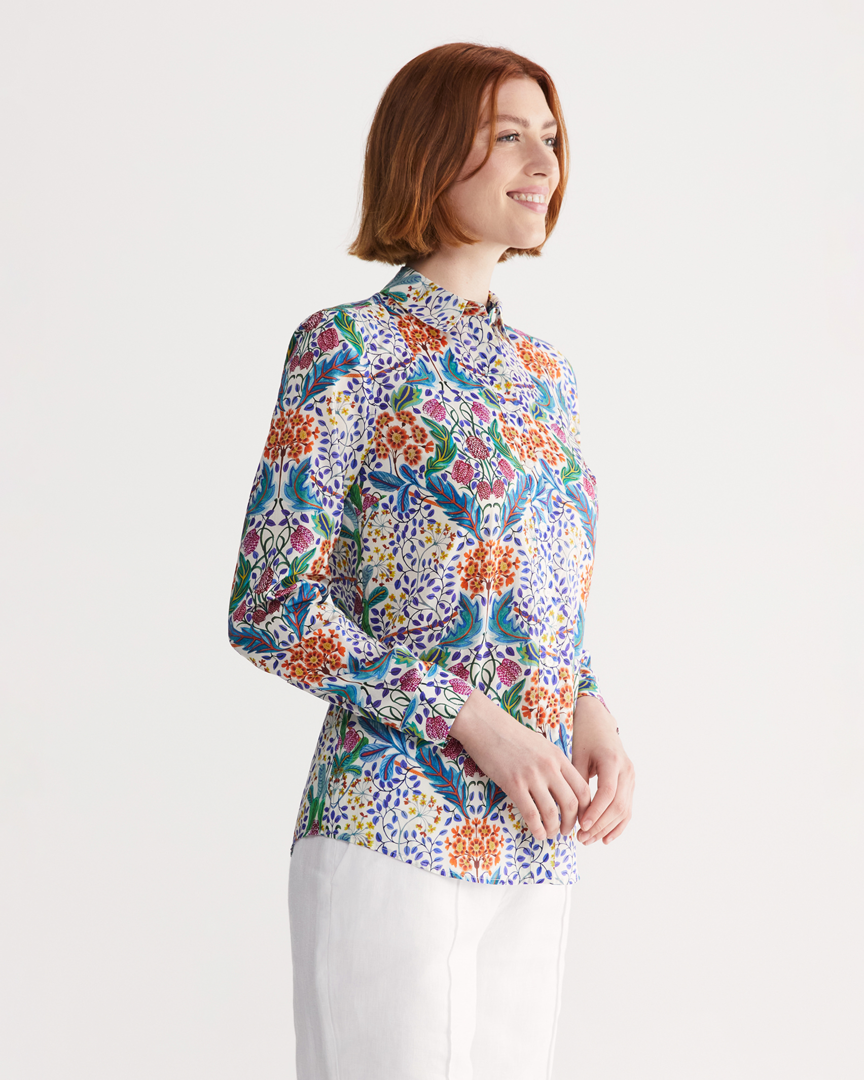 Elm Liberty Shirt in MULTI WHITE