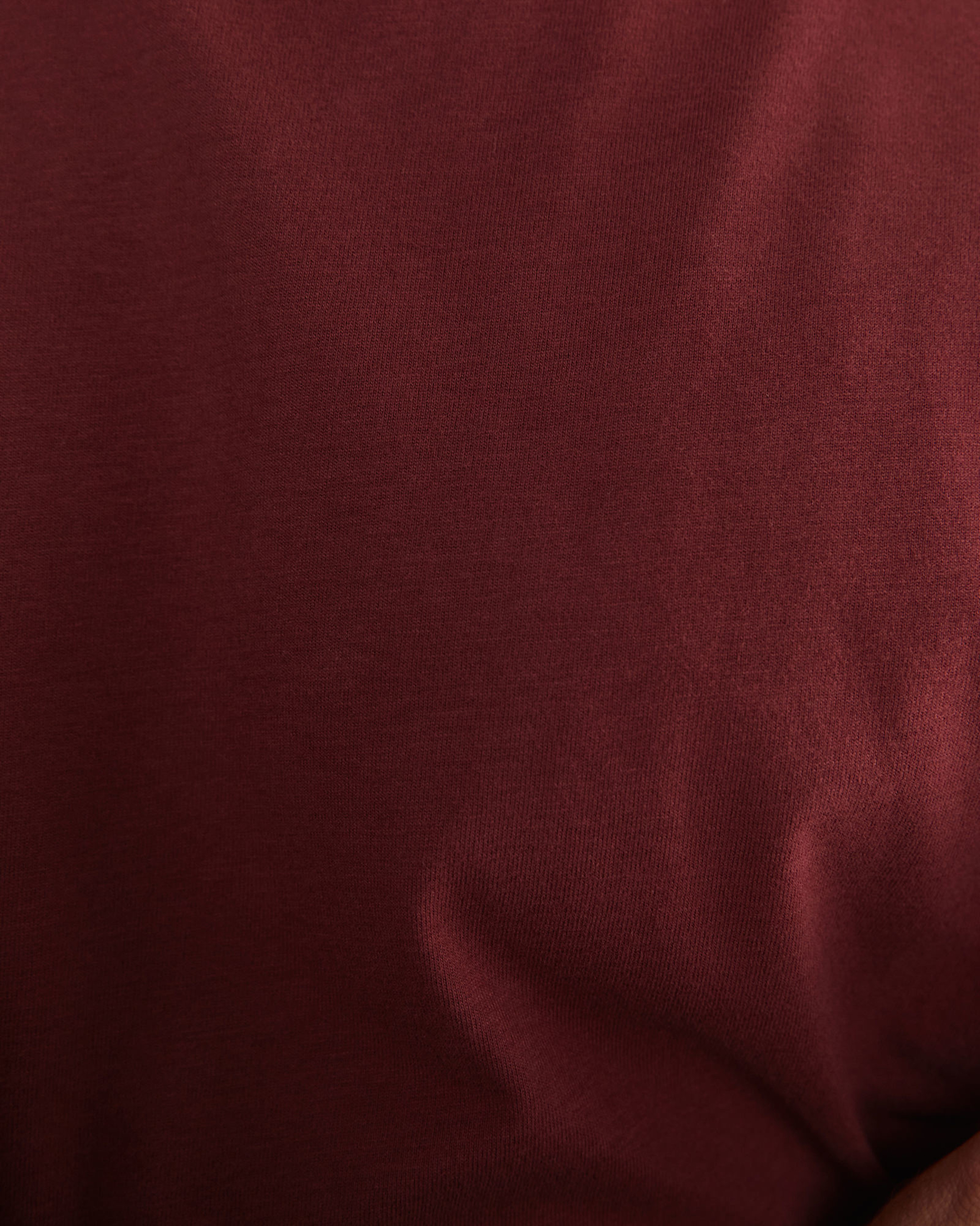 Supersoft Tee in WINE