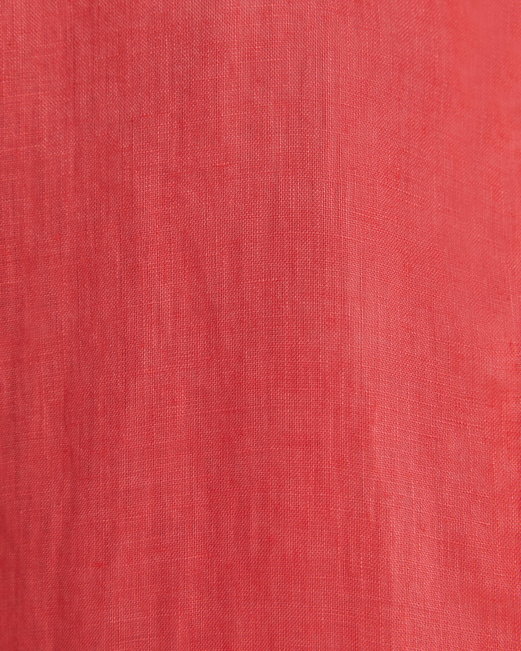 Linen Short Sleeve Shirt in GRAPEFRUIT