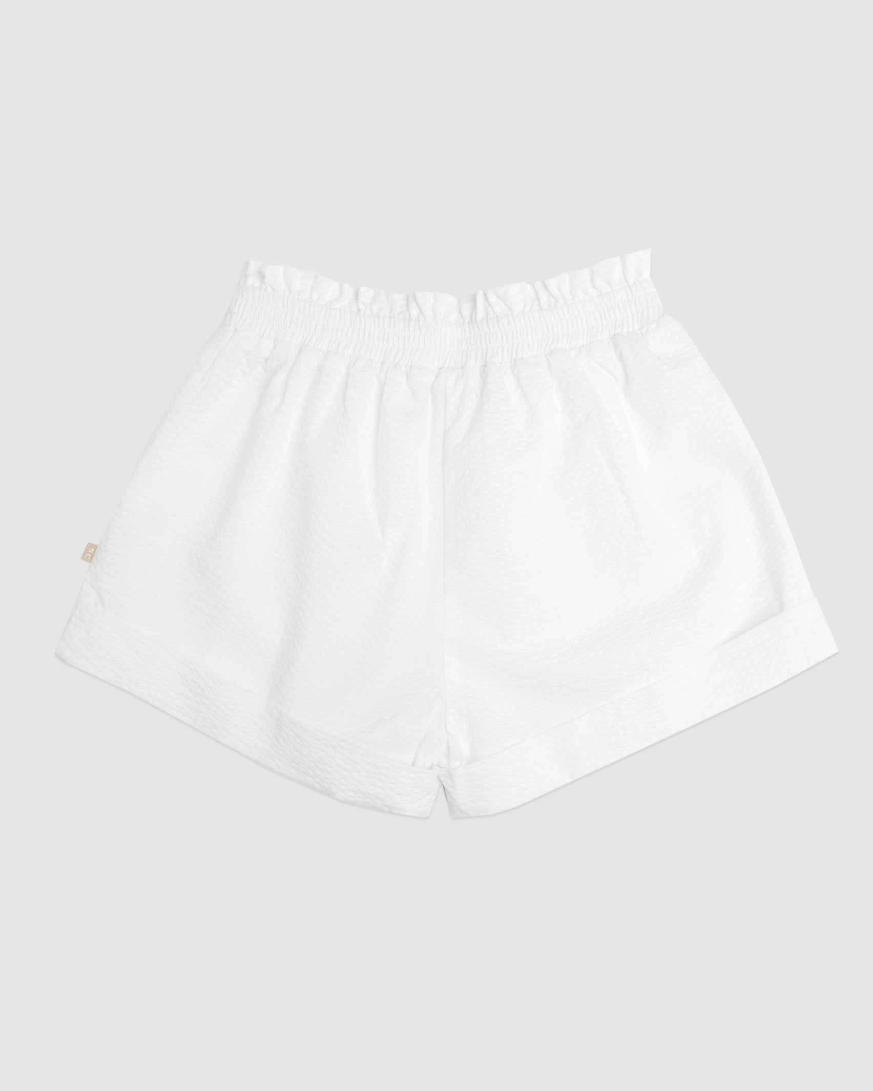 Doris Cotton Short in WHITE