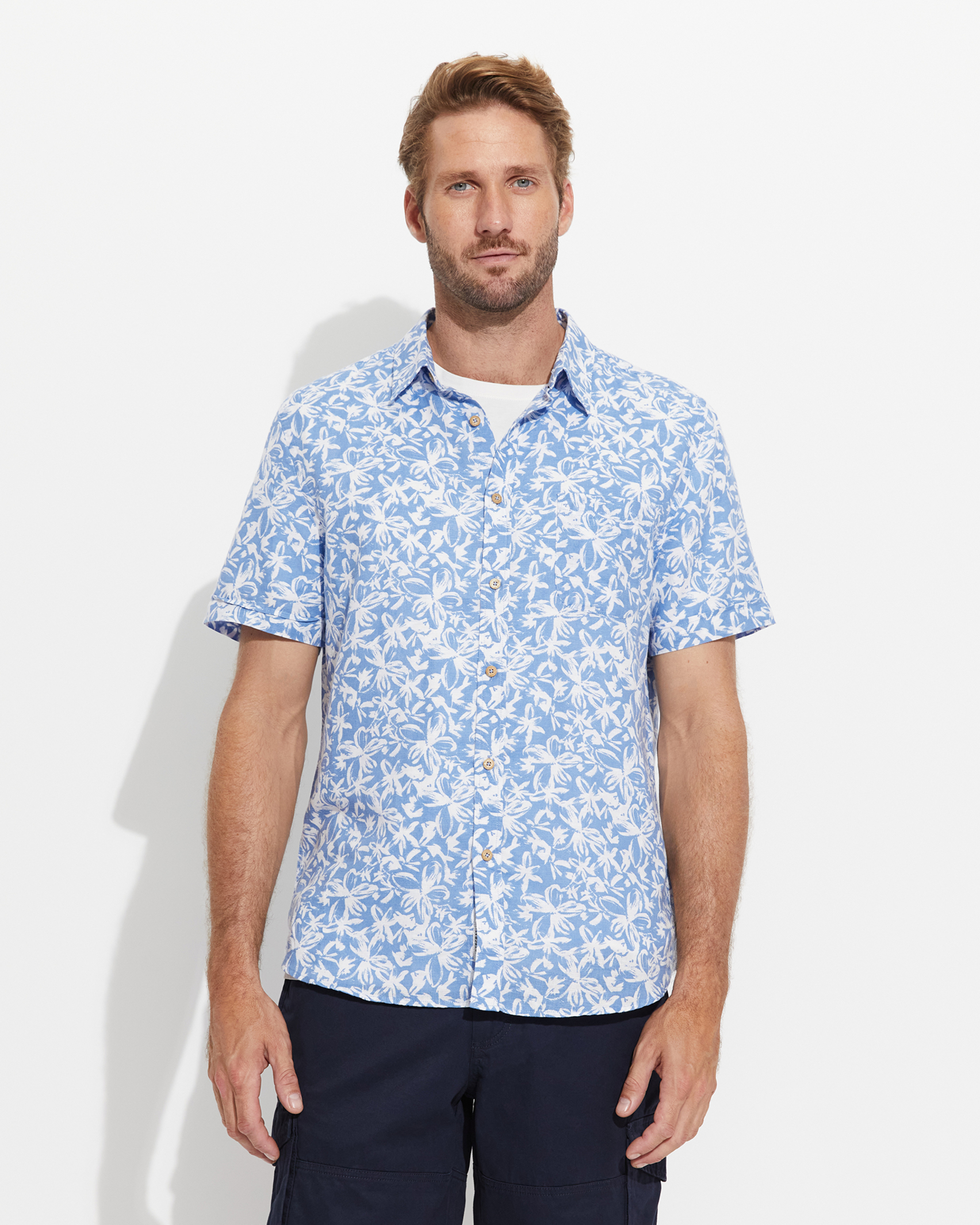 Horner Regular Shirt in ROYAL BLUE