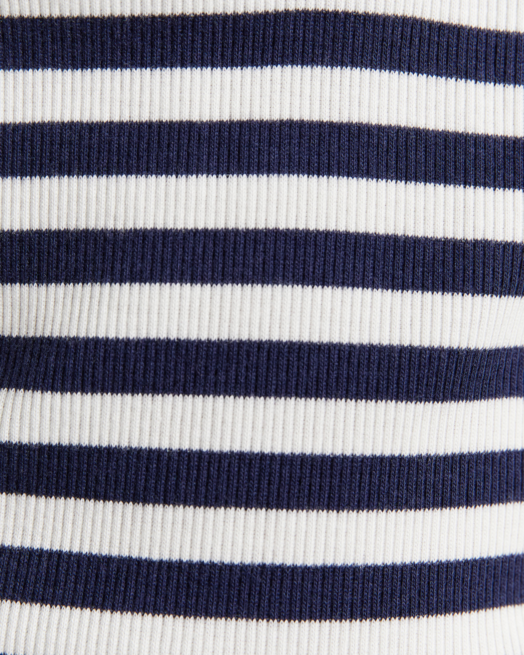 Deena Stripe Polo in NAVY/WHITE