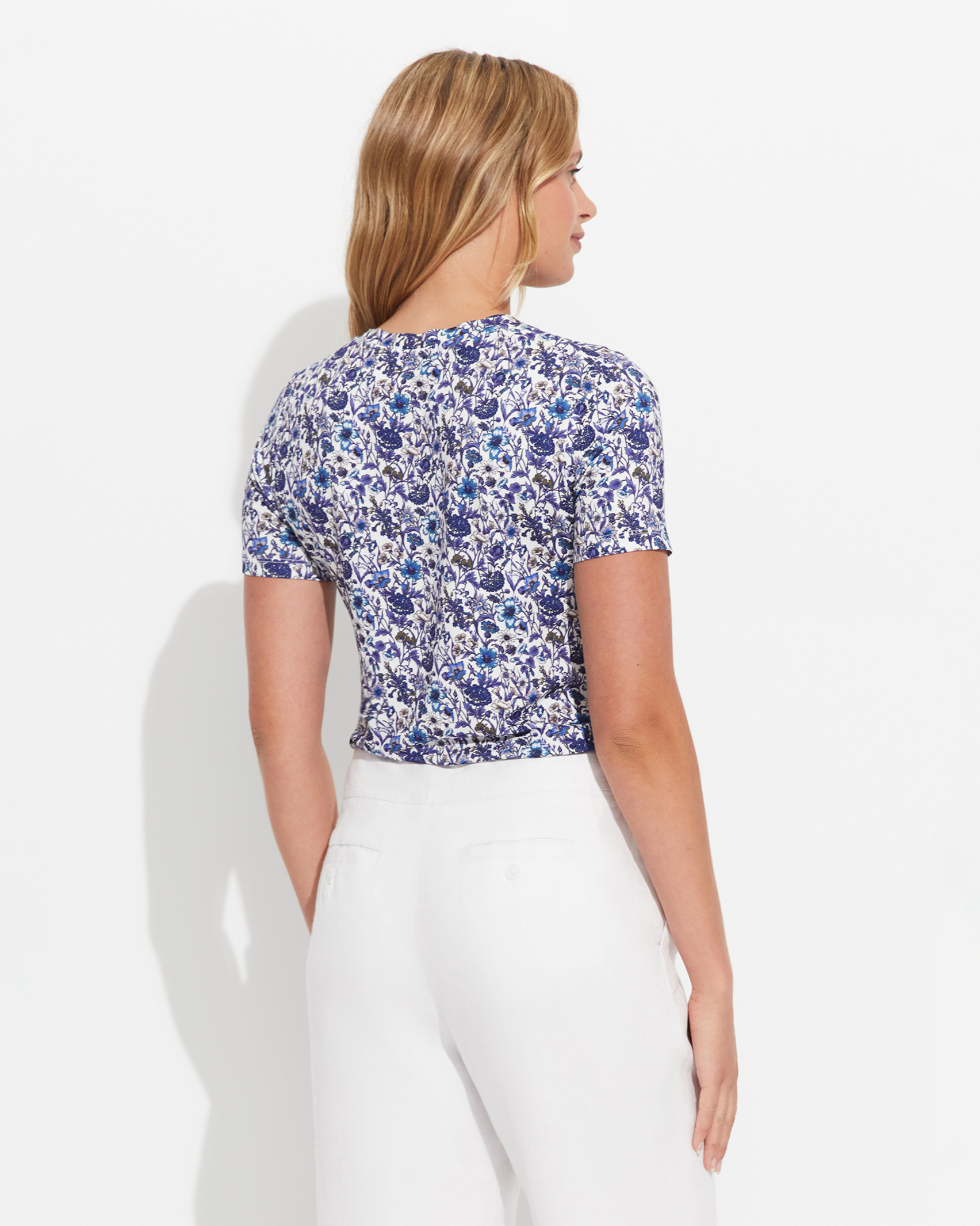 Rachel Liberty Magic Tee in BLUE MULTI