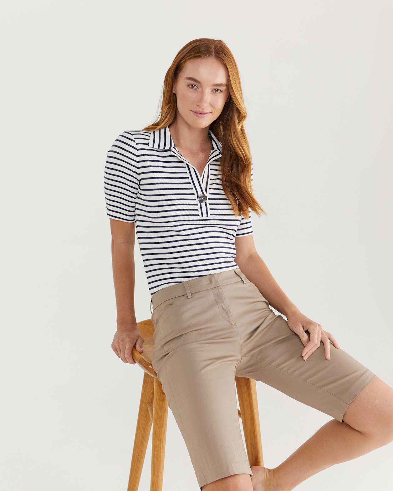 Eva Short in CAPPUCCINO