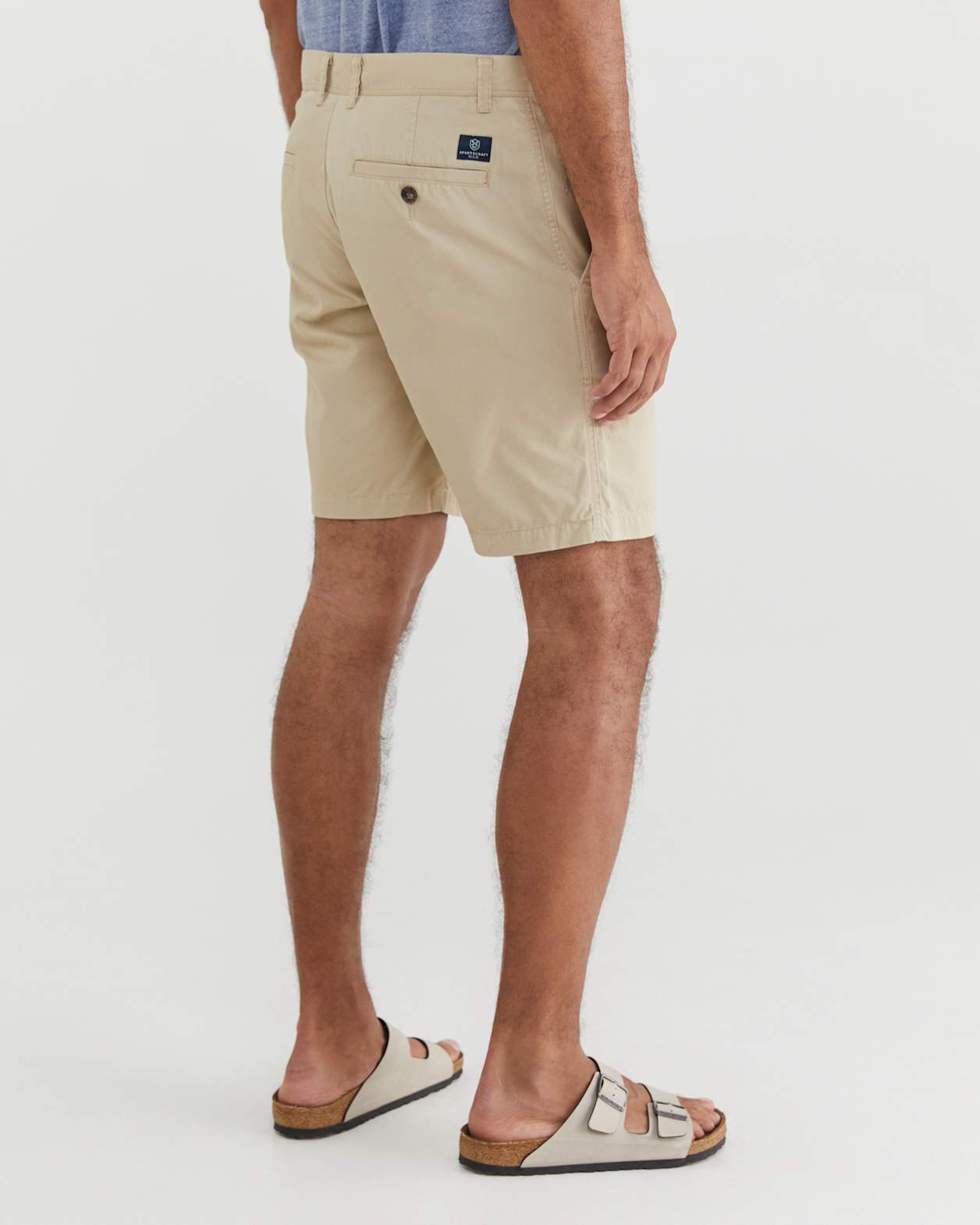 Classic Chino Short in LIMESTONE