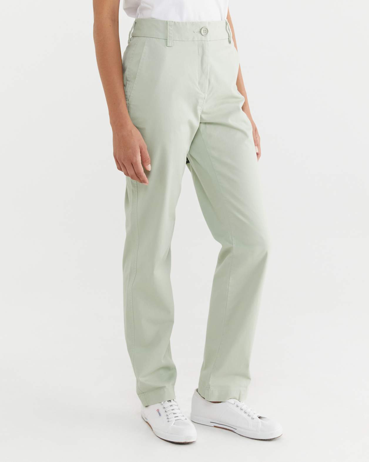 Laura Relaxed Chino in SAGE