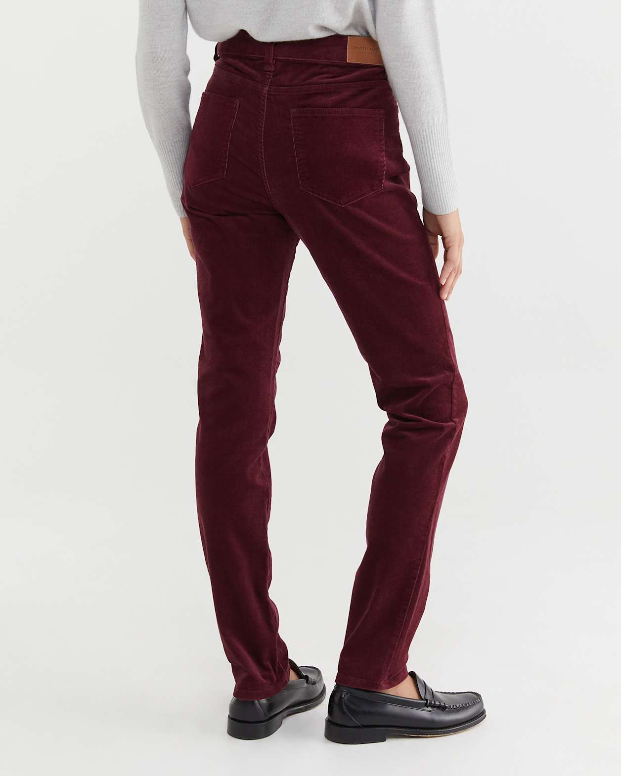 Cord Jean in PLUM