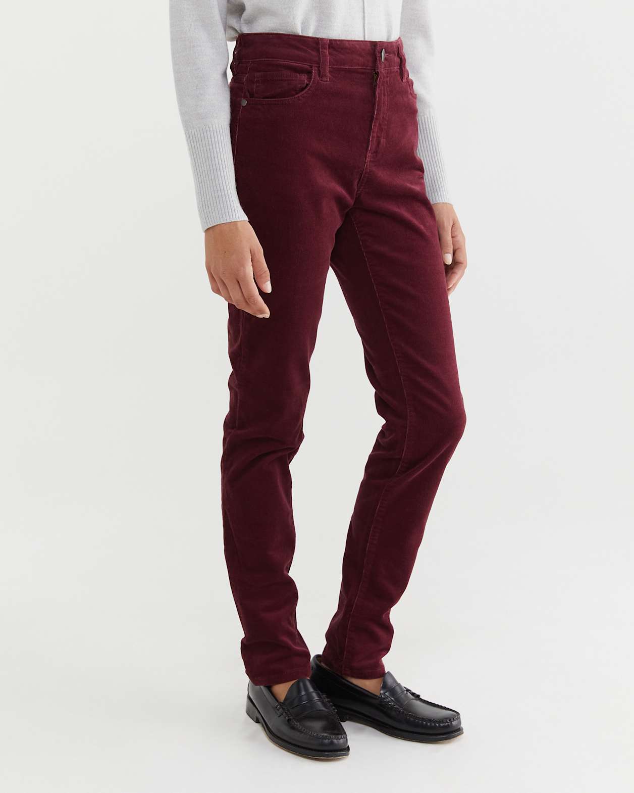 Cord Jean in PLUM