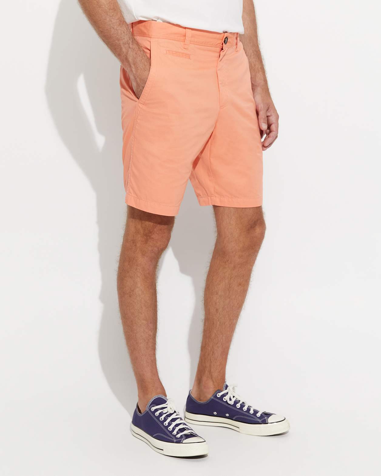Classic Chino Short in SALMON