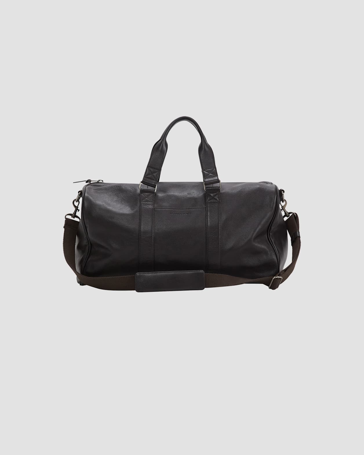 Rye Leather Overnighter in BROWN