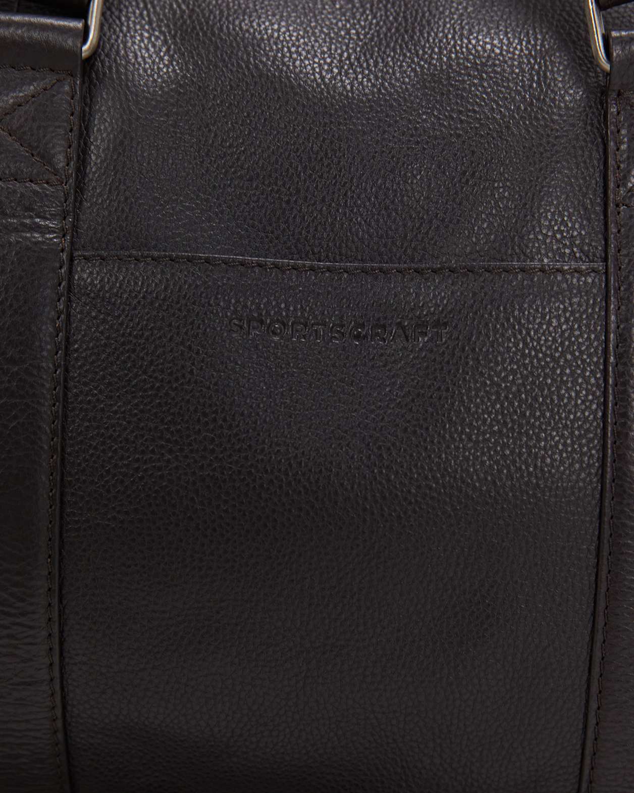 Rye Leather Overnighter in BROWN