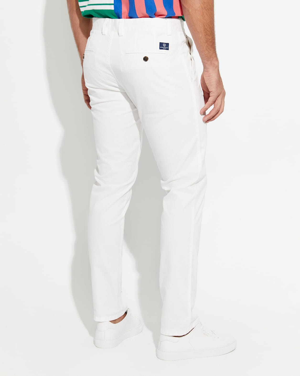 Smith Tapered Chinos in WHITE