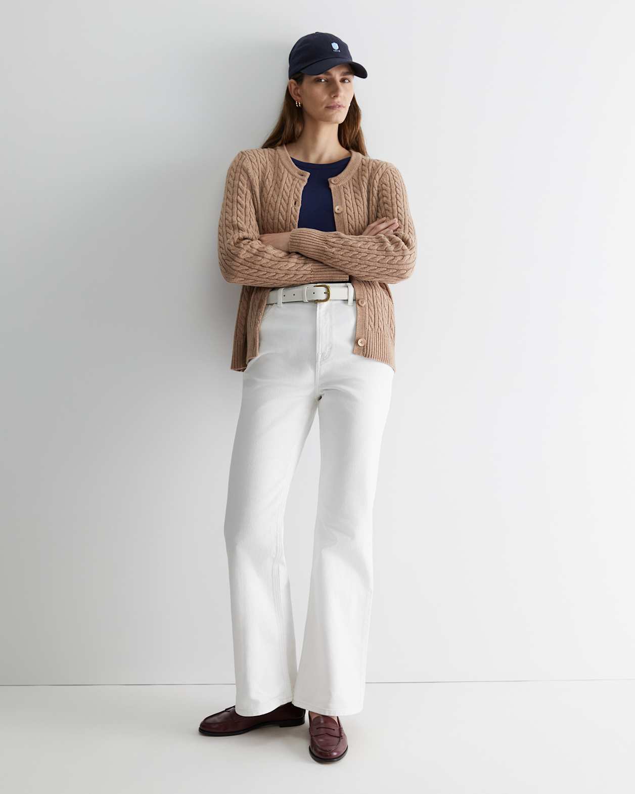 Holly Bootleg Jean in WHITE