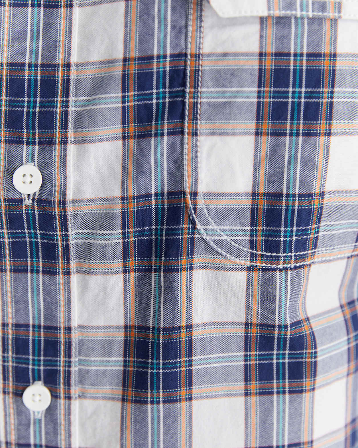 Callam Check Shirt in NAVY MULTI