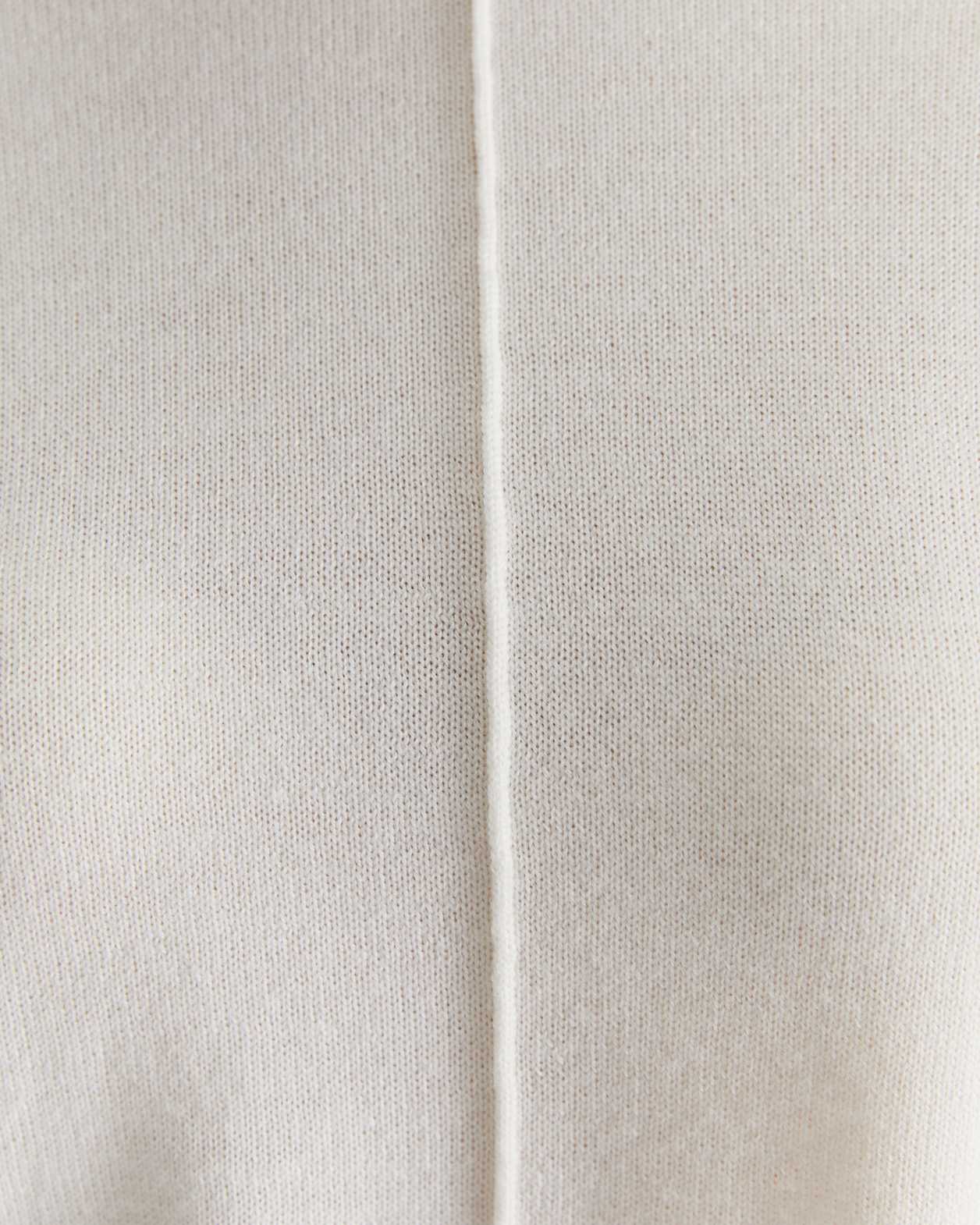 Cass Merino Wool Knit in WINTER WHITE