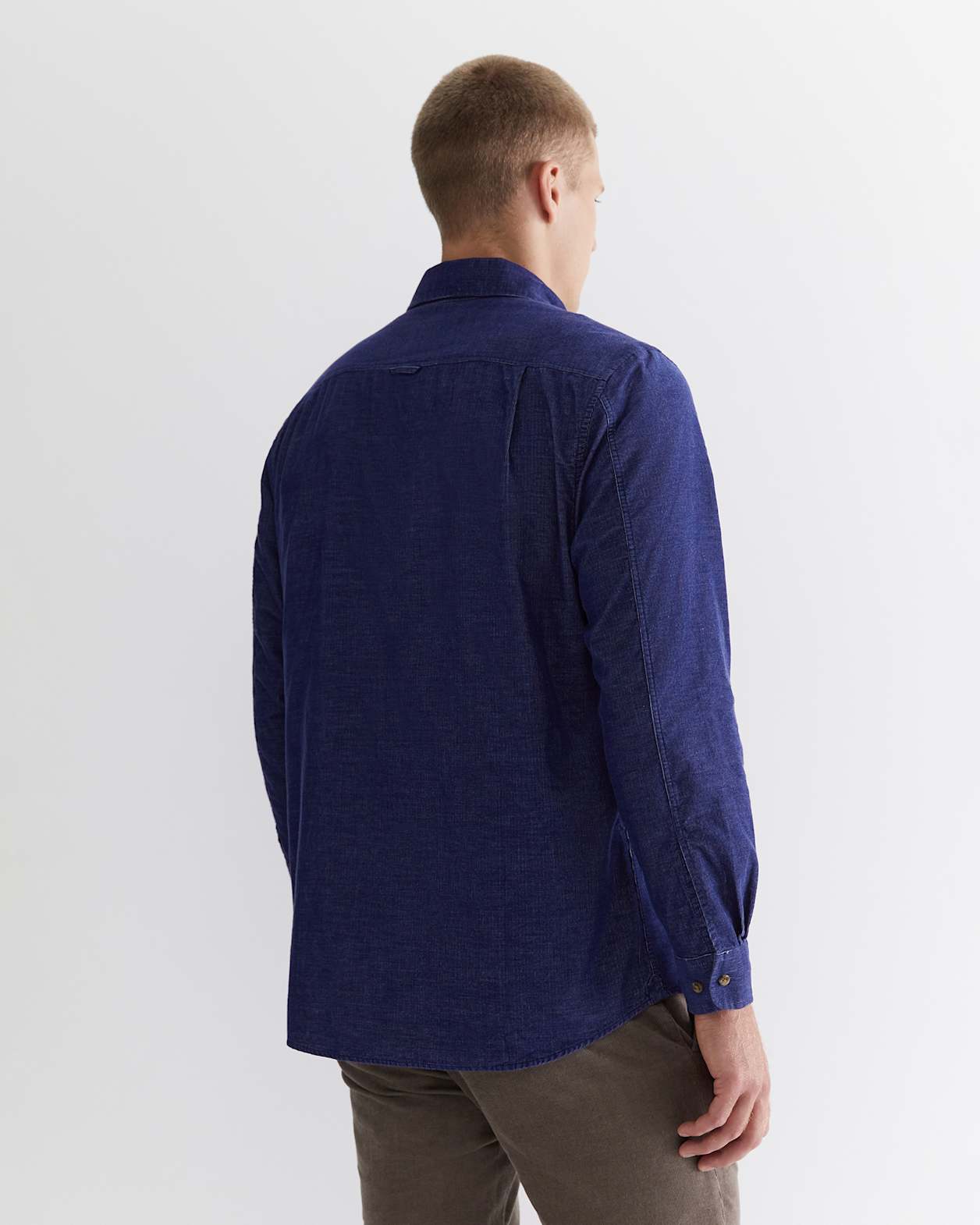 Cullen Cord Shirt in BALL POINT BLUE