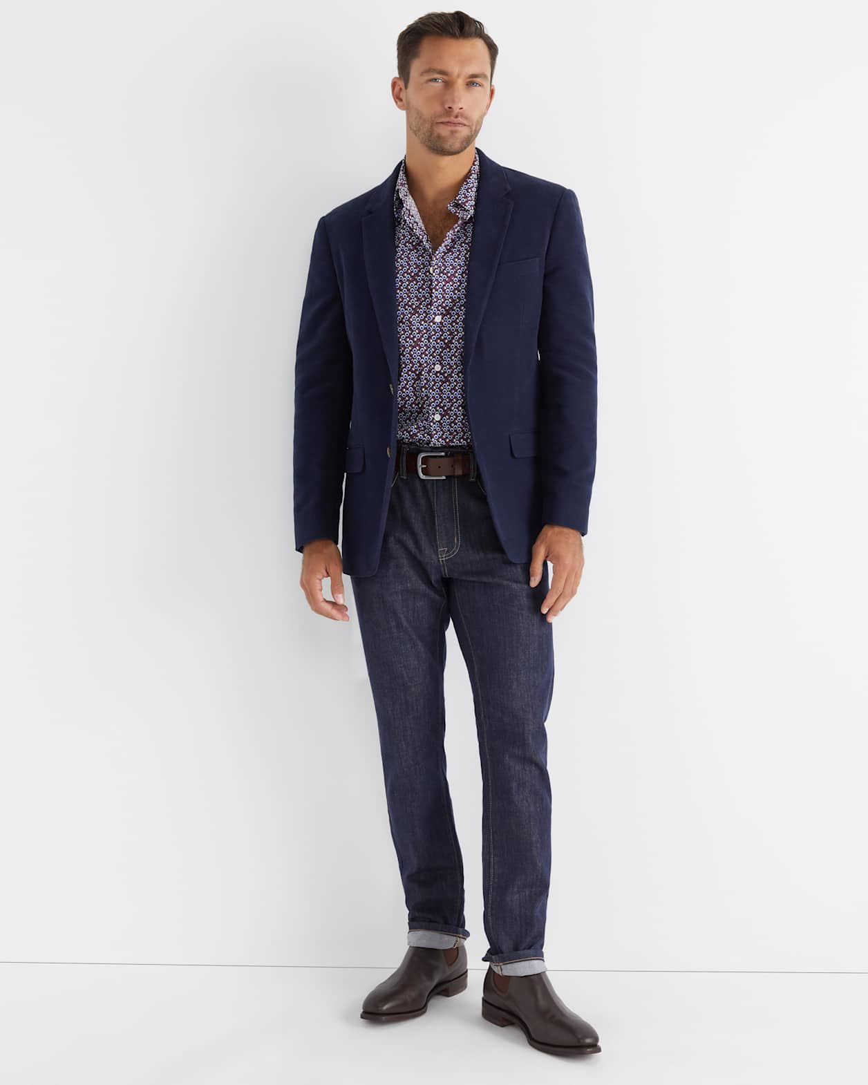 Azra Liberty Shirt in WINEBERRY