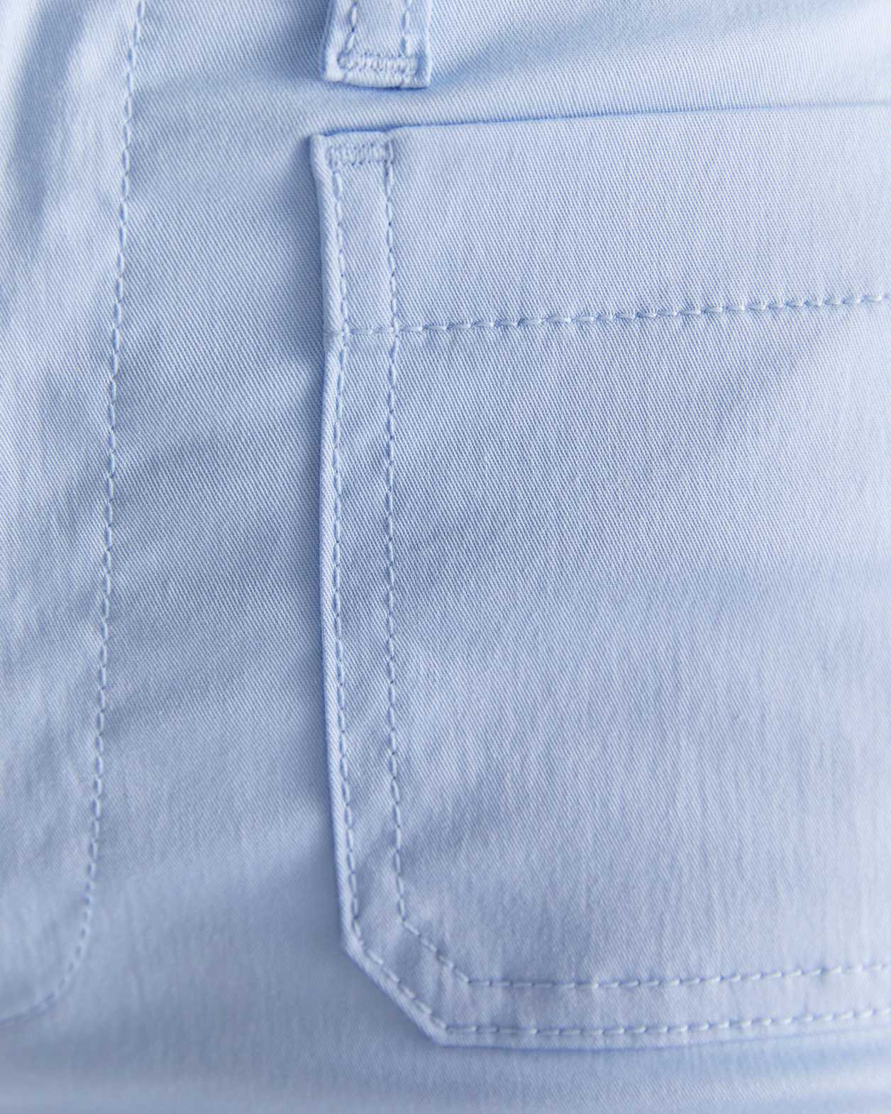 Evie Wide Leg Pant in PALE BLUE