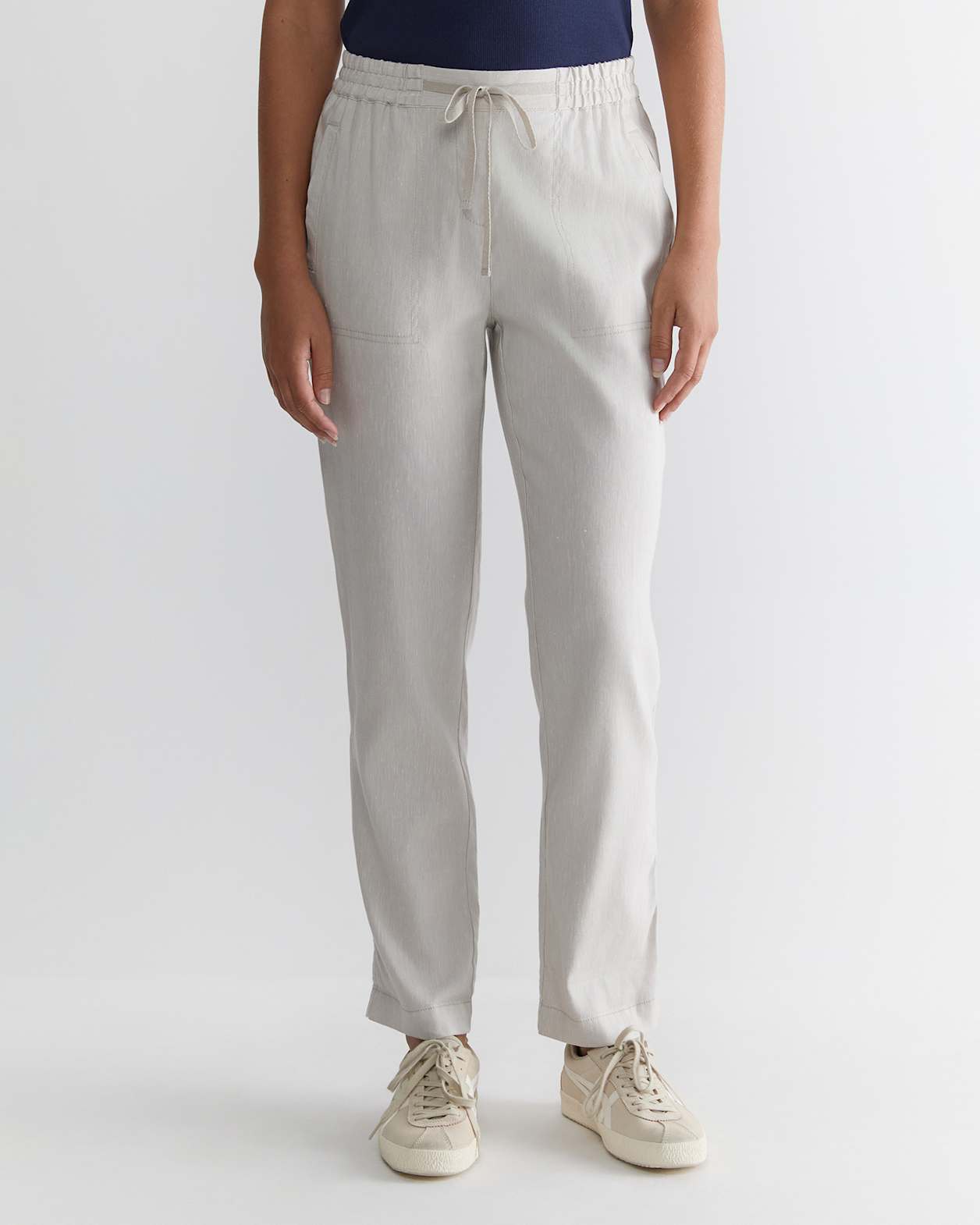 Rosa Linen Pant in NATURAL