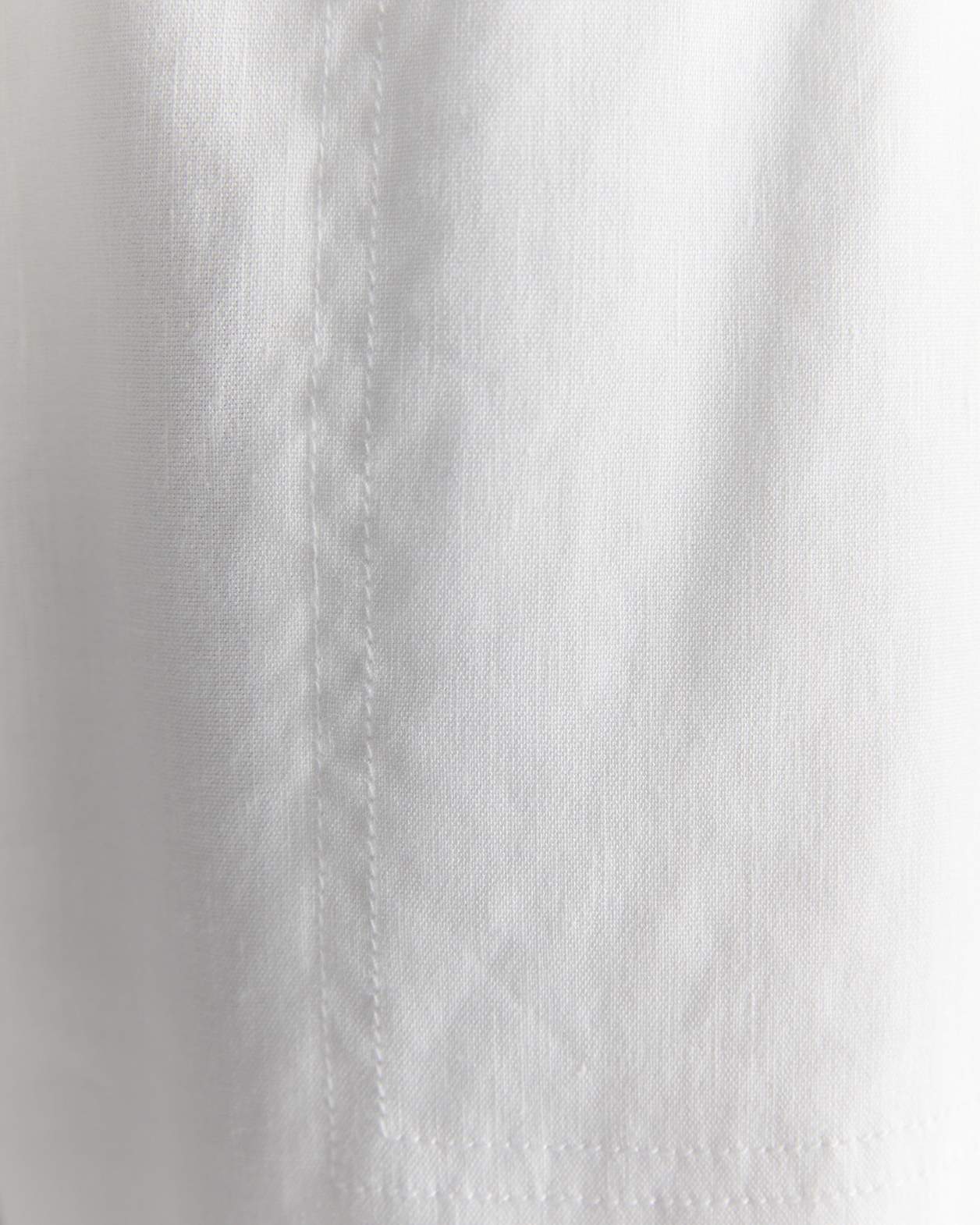 Rosa Crop Linen Pant in WHITE