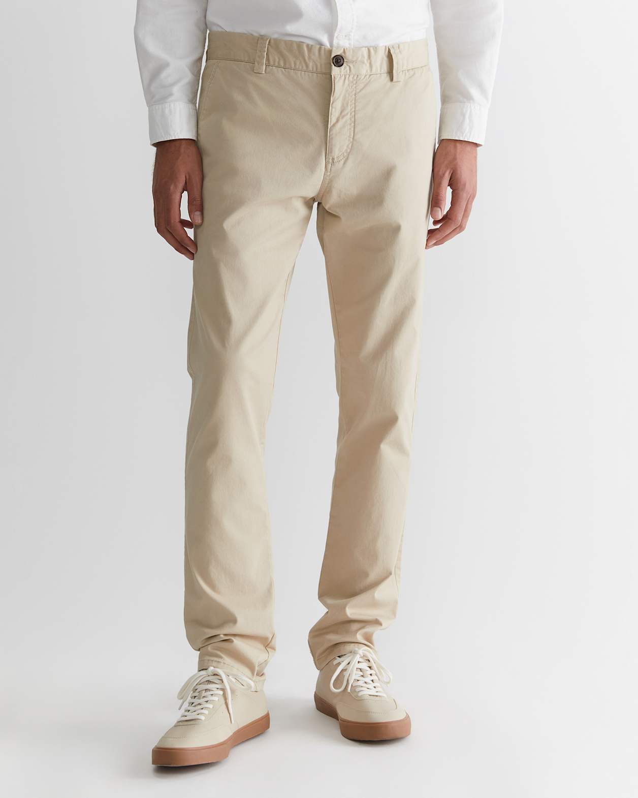 Smith Tapered Chinos in LIMESTONE