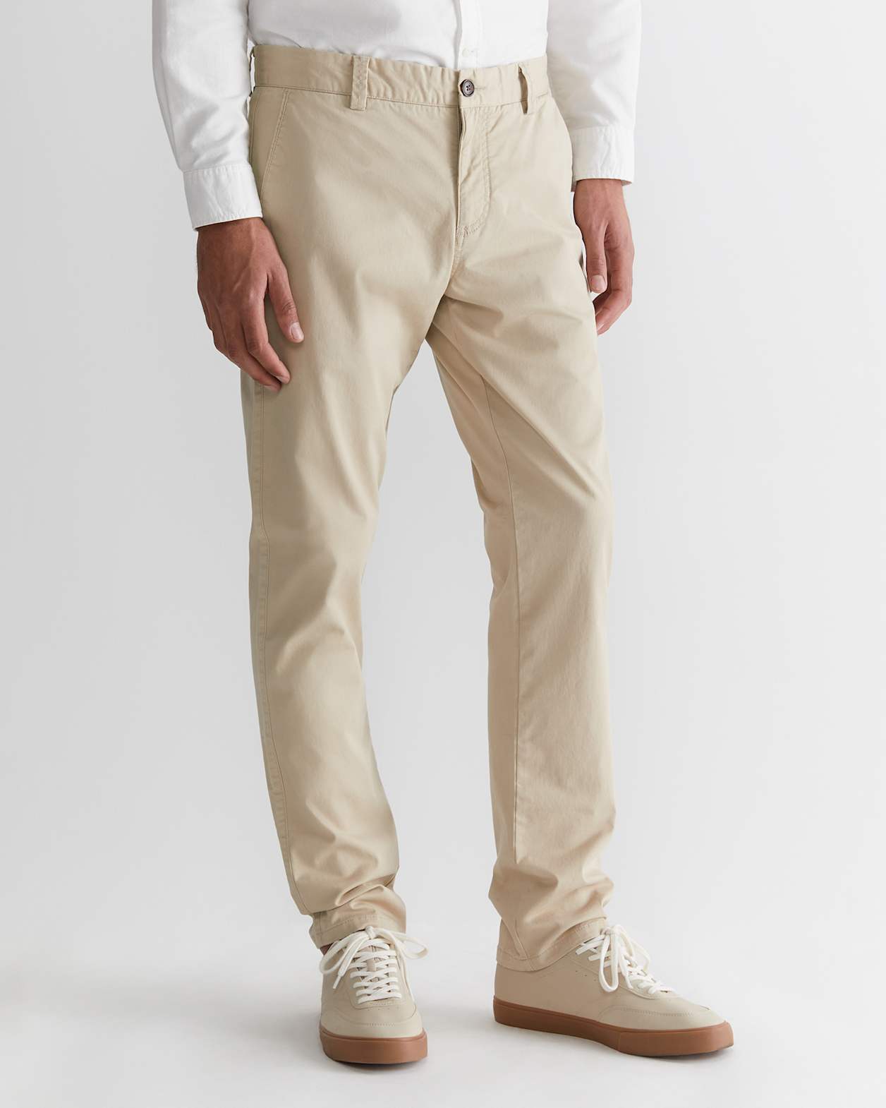 Smith Tapered Chinos in LIMESTONE
