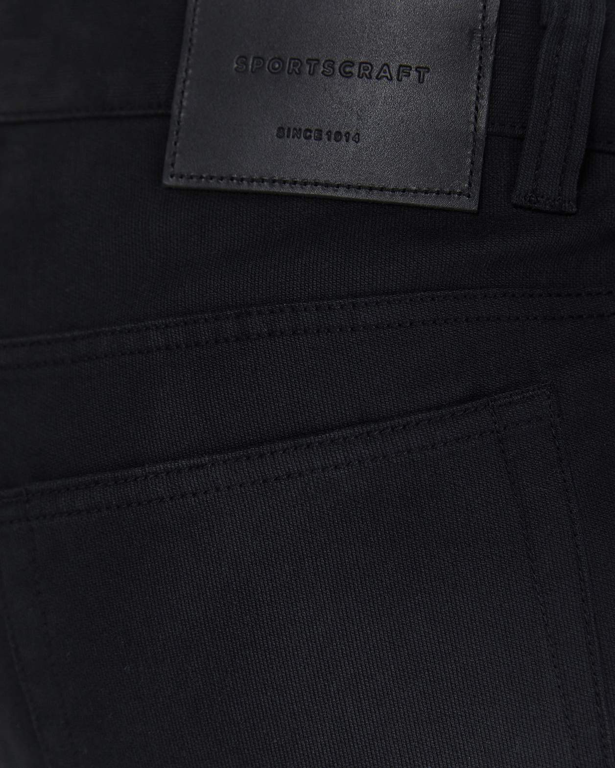 Tapered Bedford Jean in BLACK