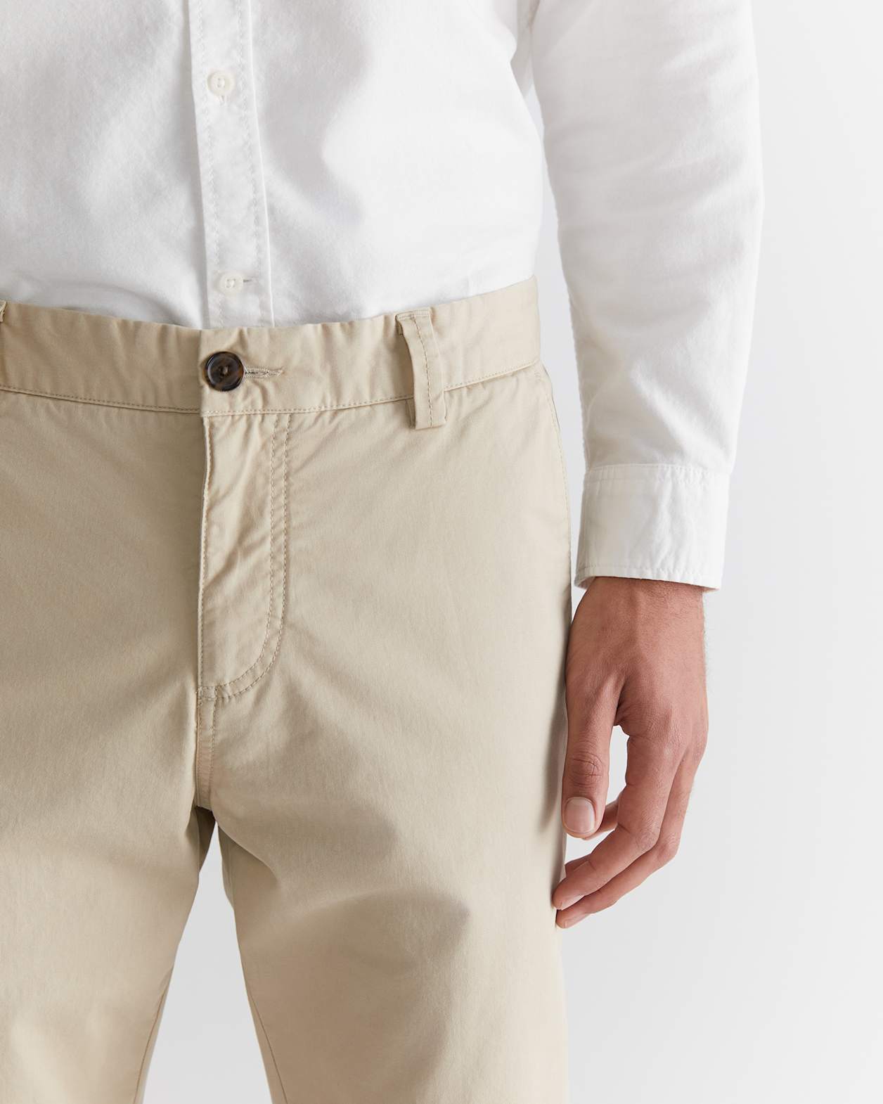 Smith Tapered Chinos in LIMESTONE