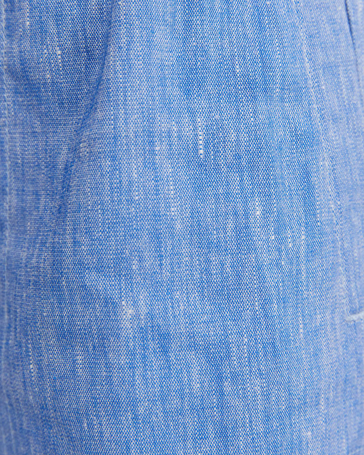 Rosa Linen Short in CERULEAN