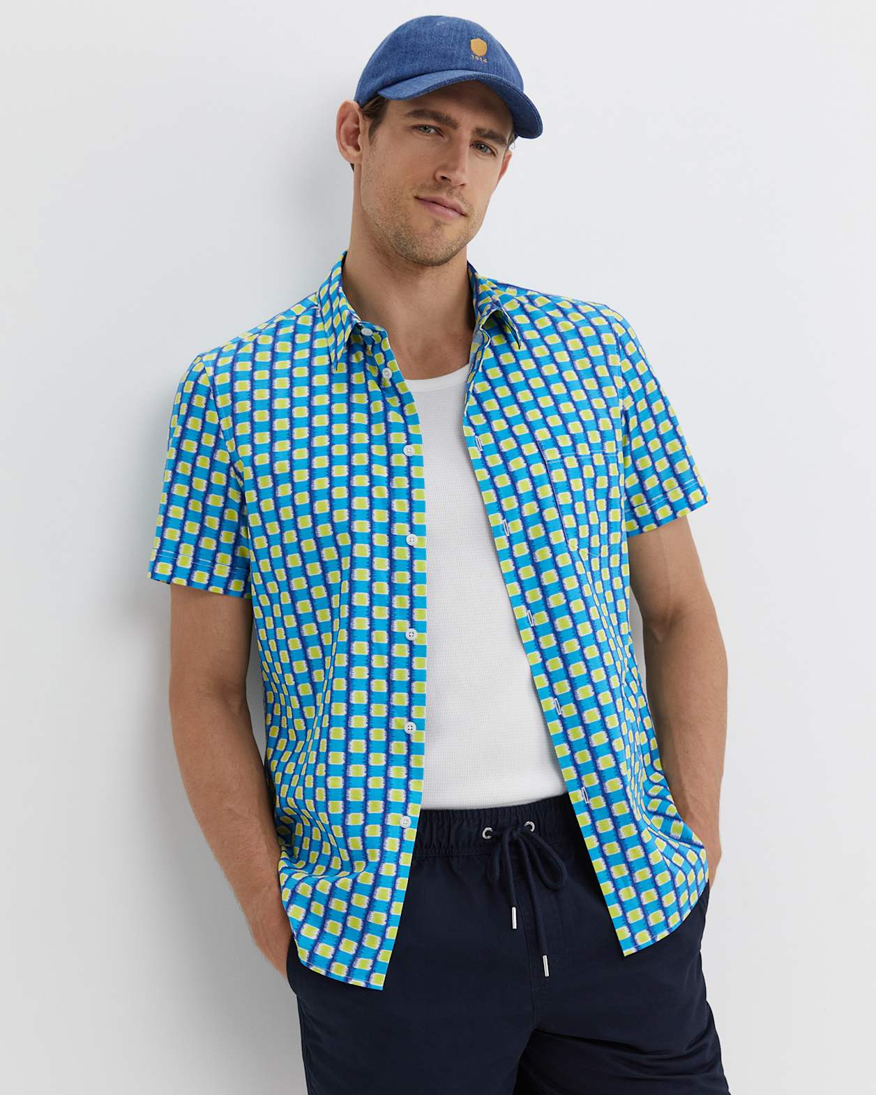 Wyn Short Sleeve Liberty Shirt in MULTI