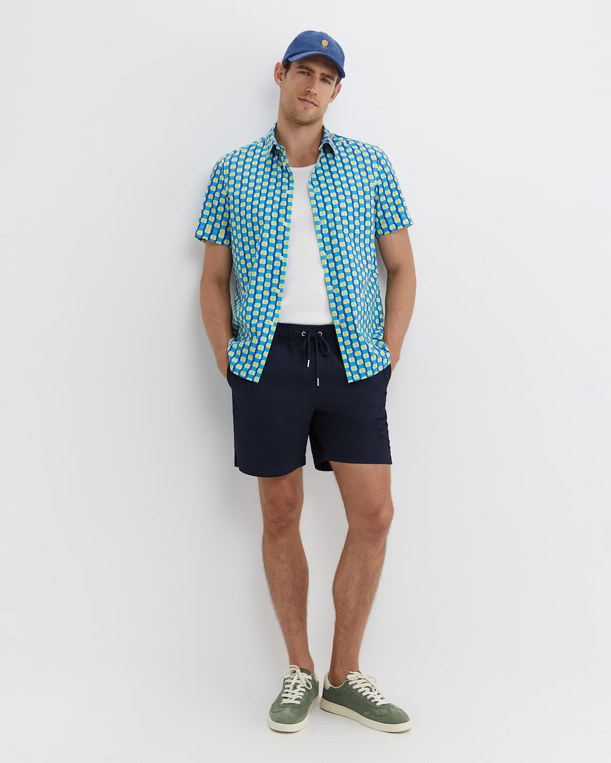 Wyn Short Sleeve Liberty Shirt in MULTI