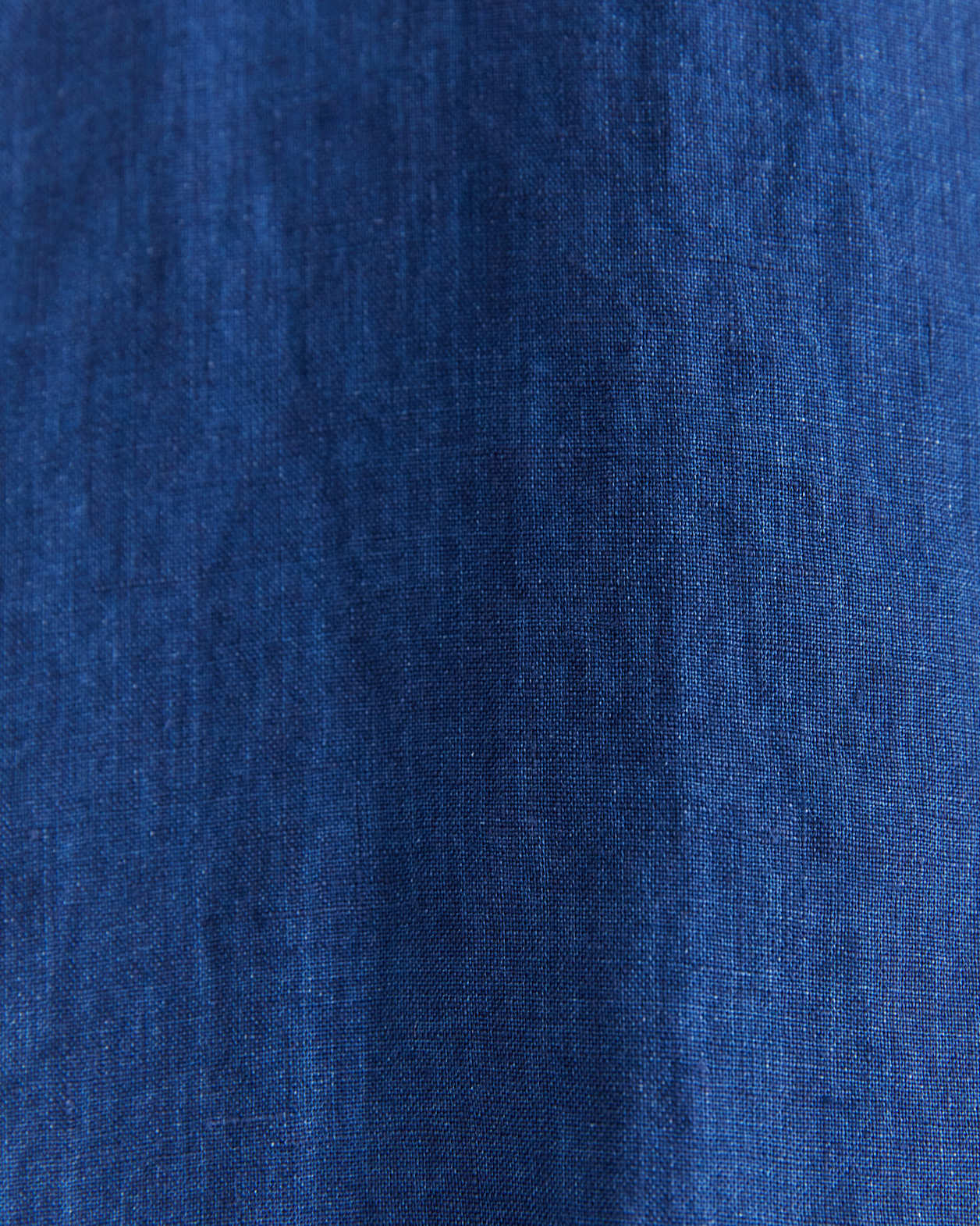 Long Sleeve Linen Shirt in INDIGO