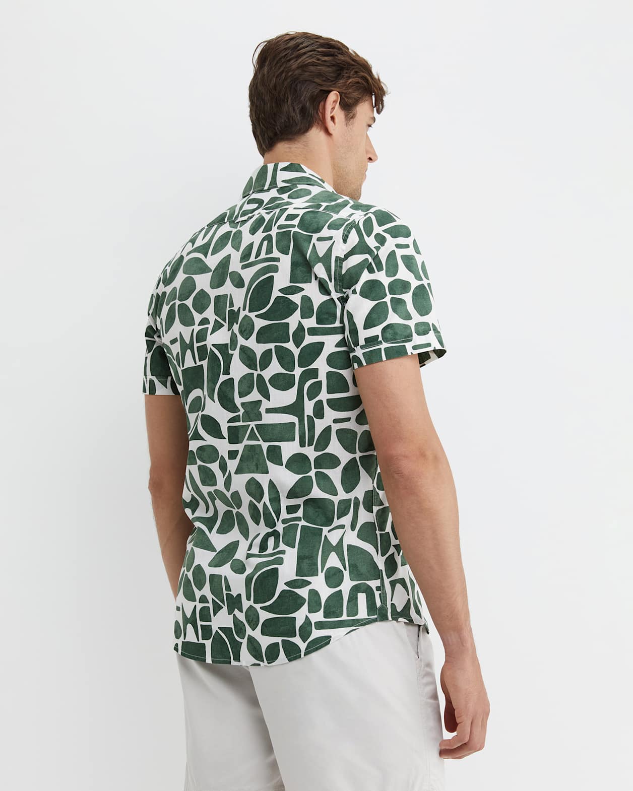 Ezra Short Sleeve Shirt in ELM