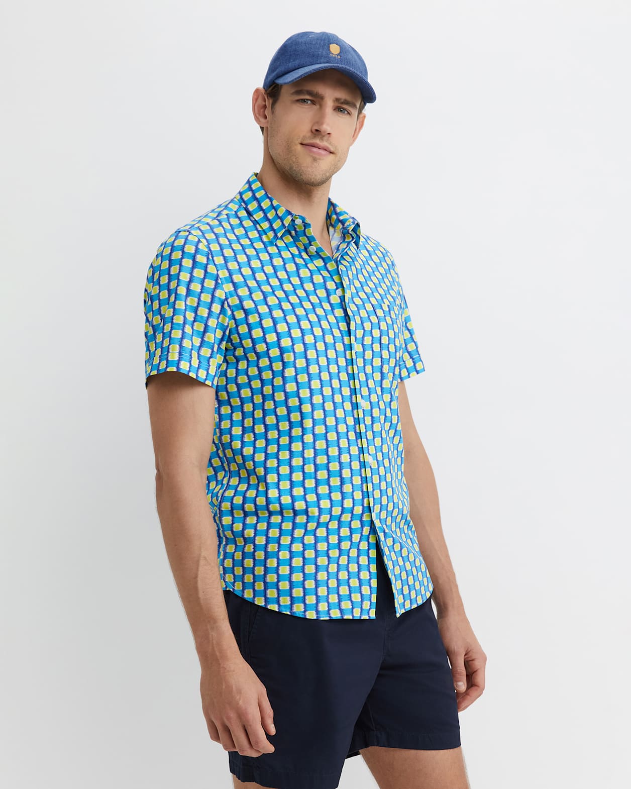 Wyn Short Sleeve Liberty Shirt in MULTI
