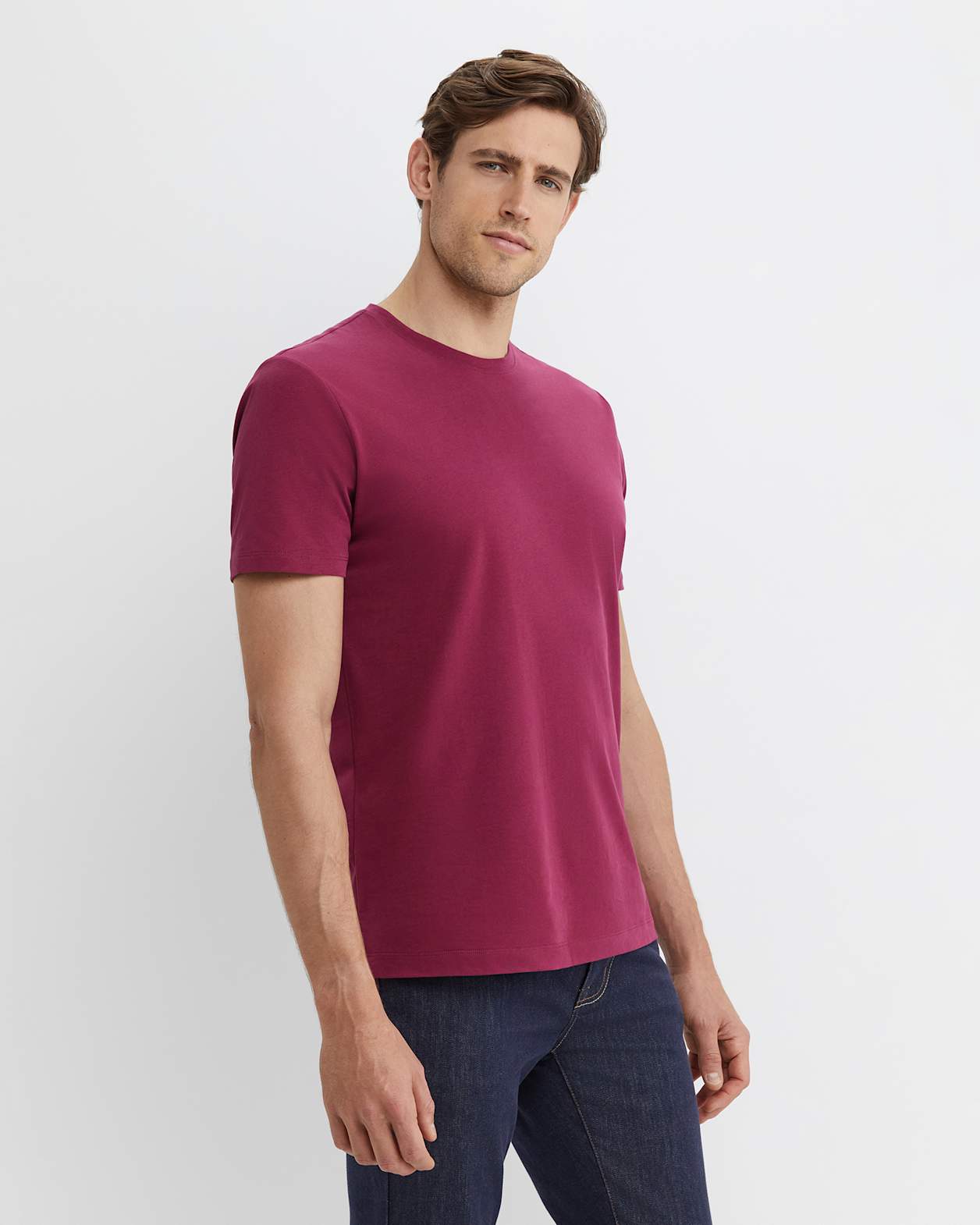 Supersoft Tee in MULBERRY