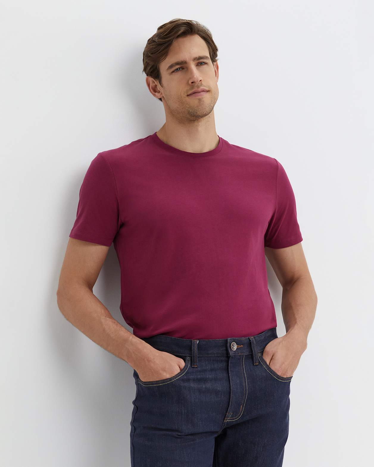 Supersoft Tee in MULBERRY